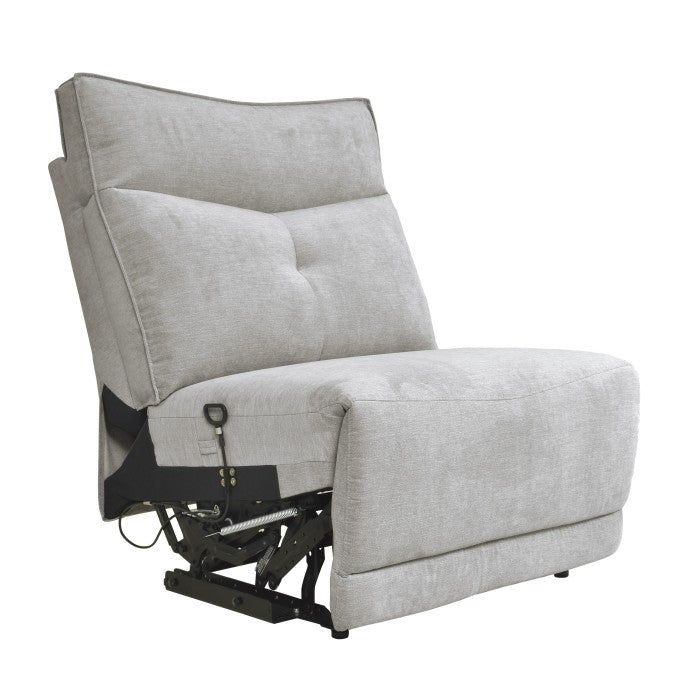 Tesoro Mist Gray 6-Piece Modular Power Reclining Sectionals - Ornate Home