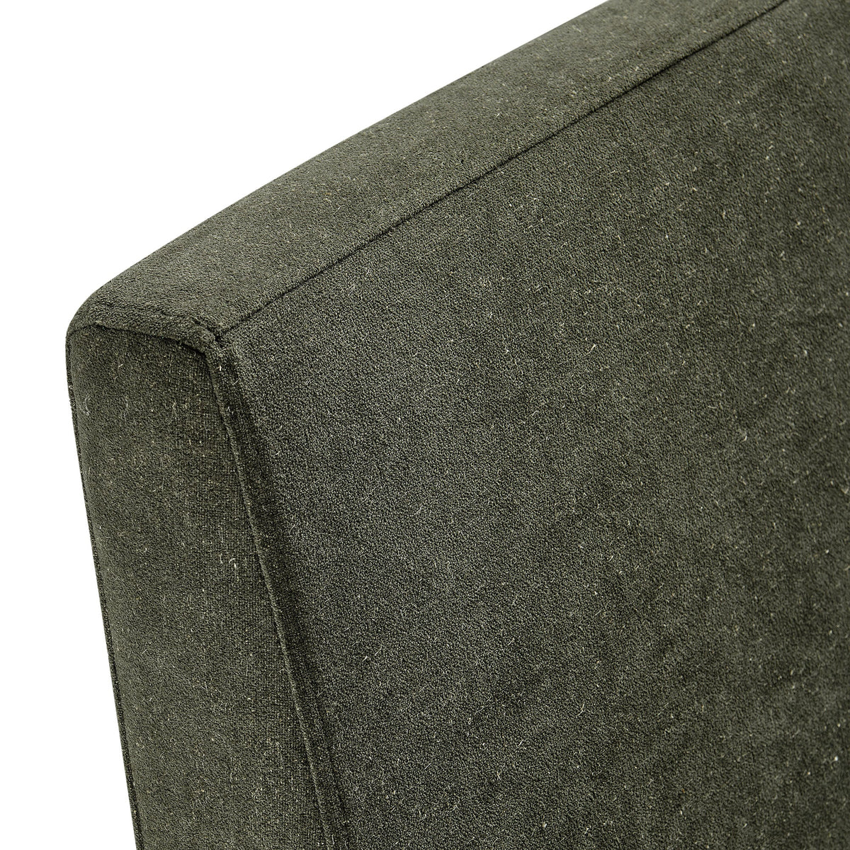 Tessera Sage Upholstered Linen-Blend Slipcovered Dining Chair - Ornate Home