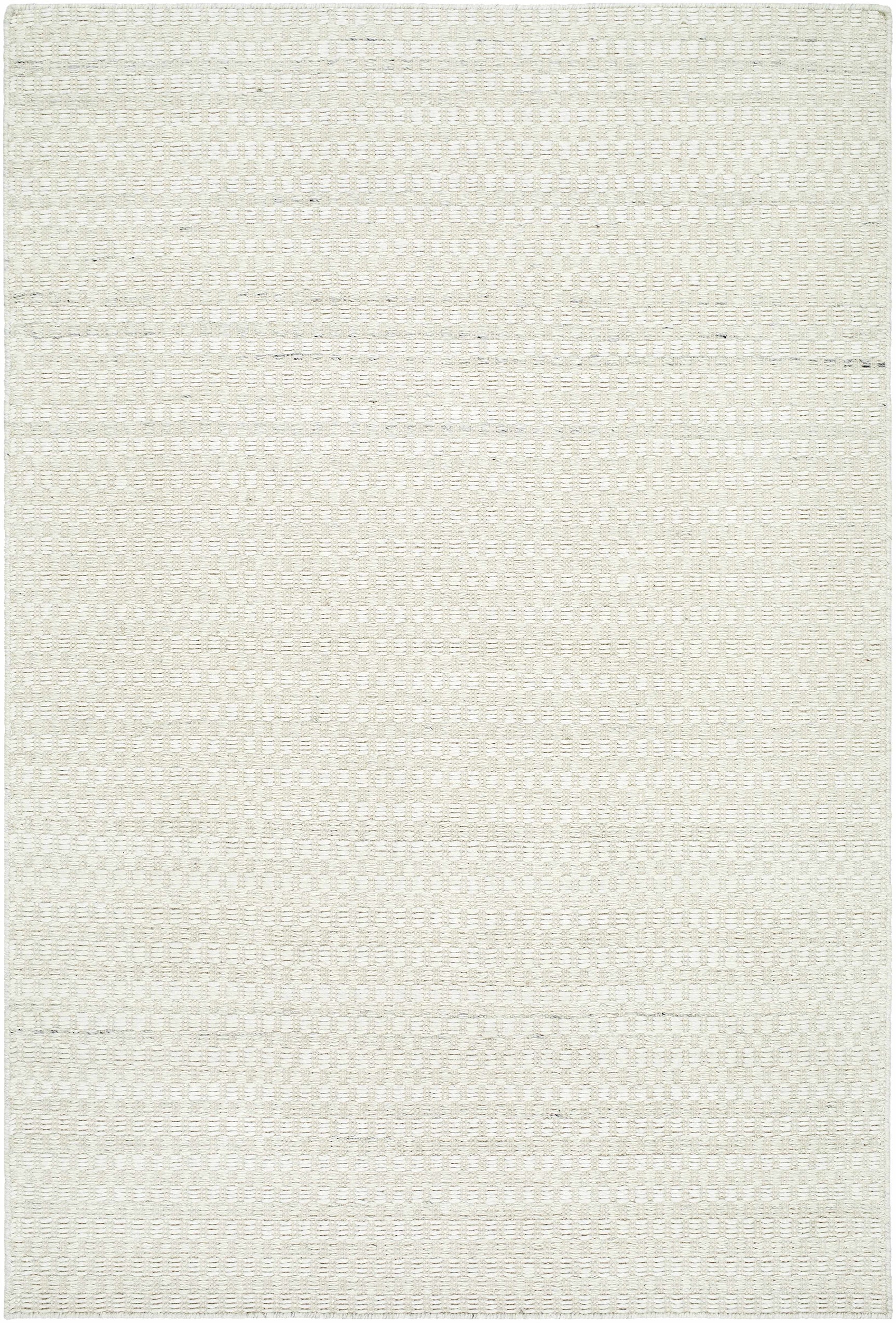 Tevah Siver Wool Rug - Ornate Home