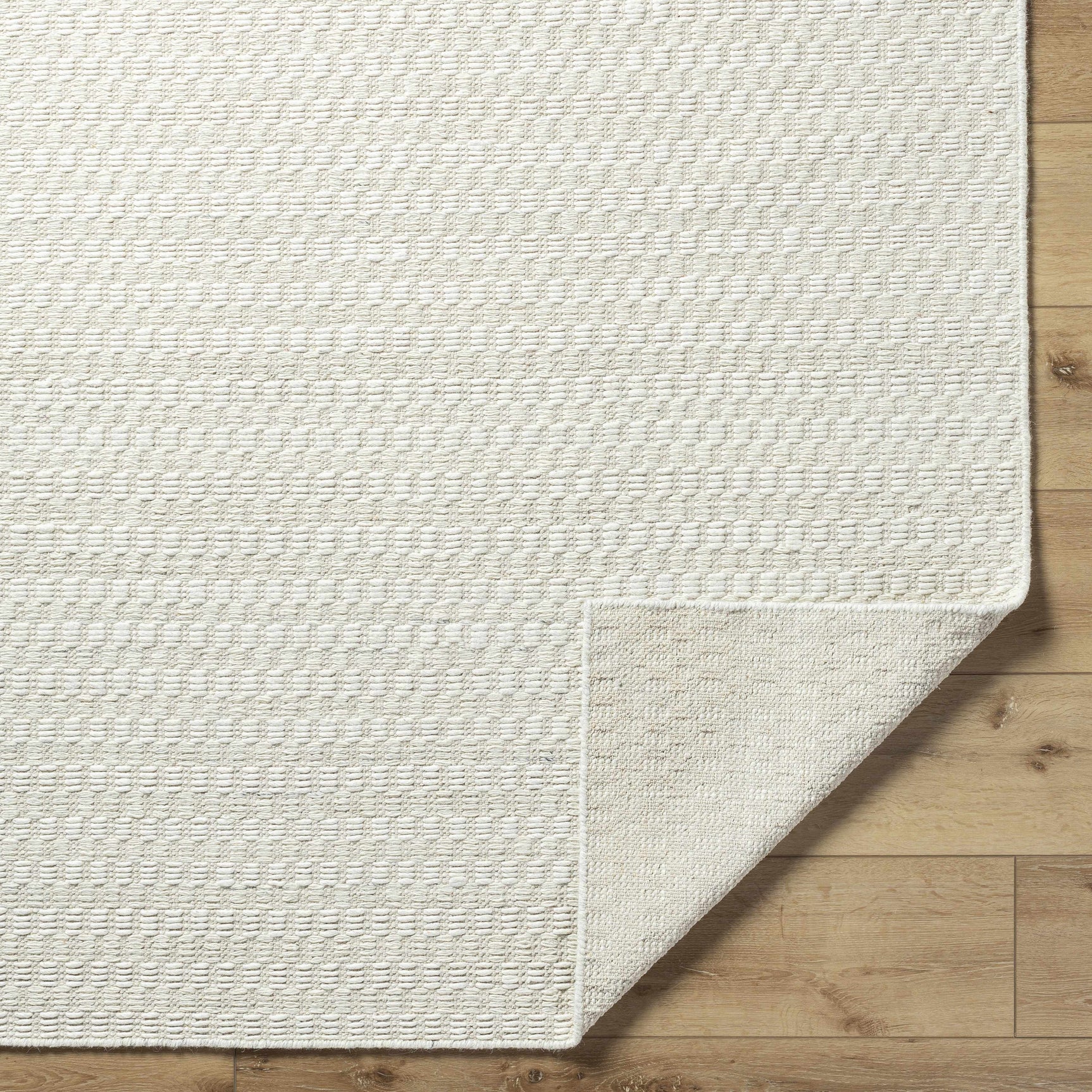 Tevah Siver Wool Rug - Ornate Home