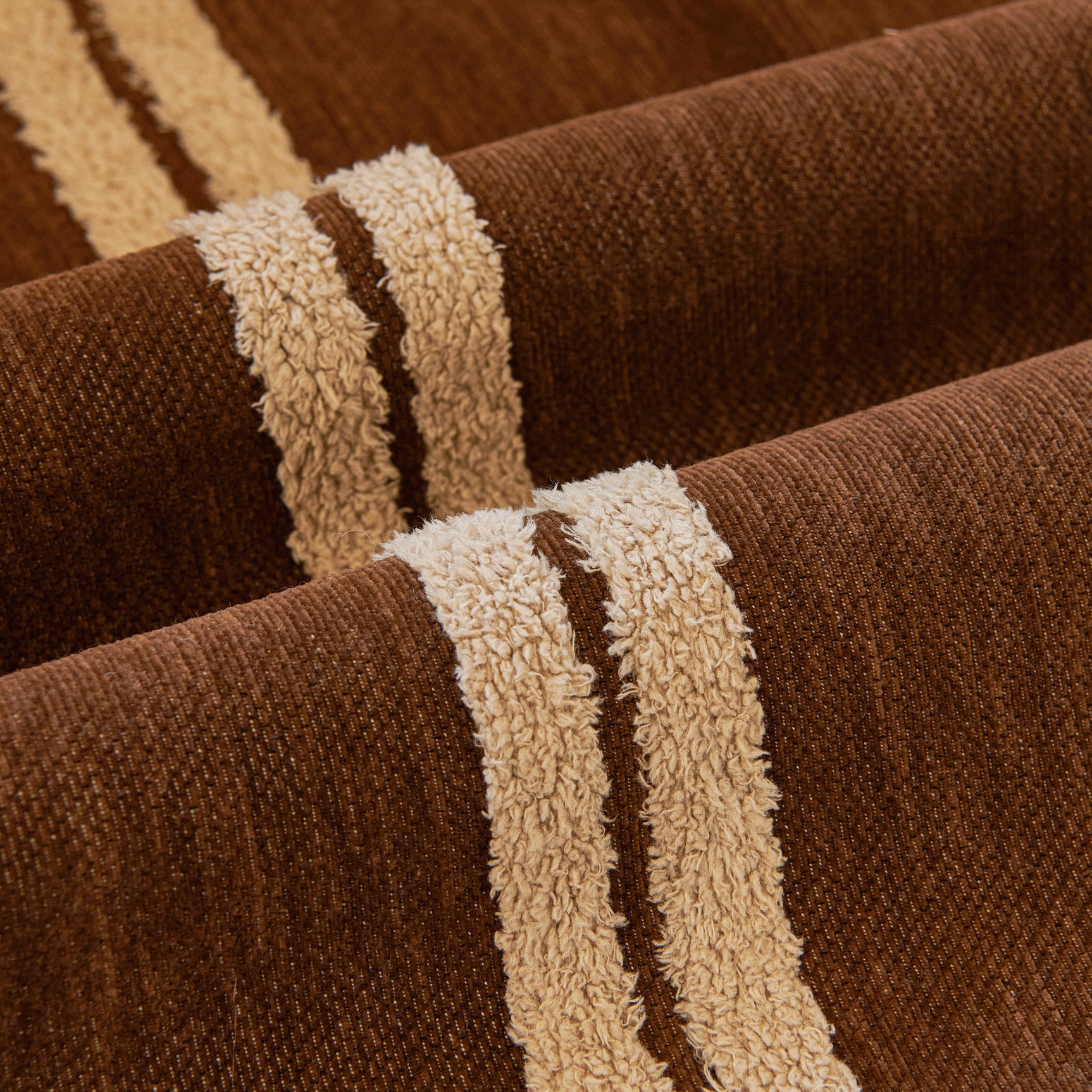 Textural Striped Chenille Sofa Covers, Boho Washable Decor Sofa Blankets Covers - Ornate Home