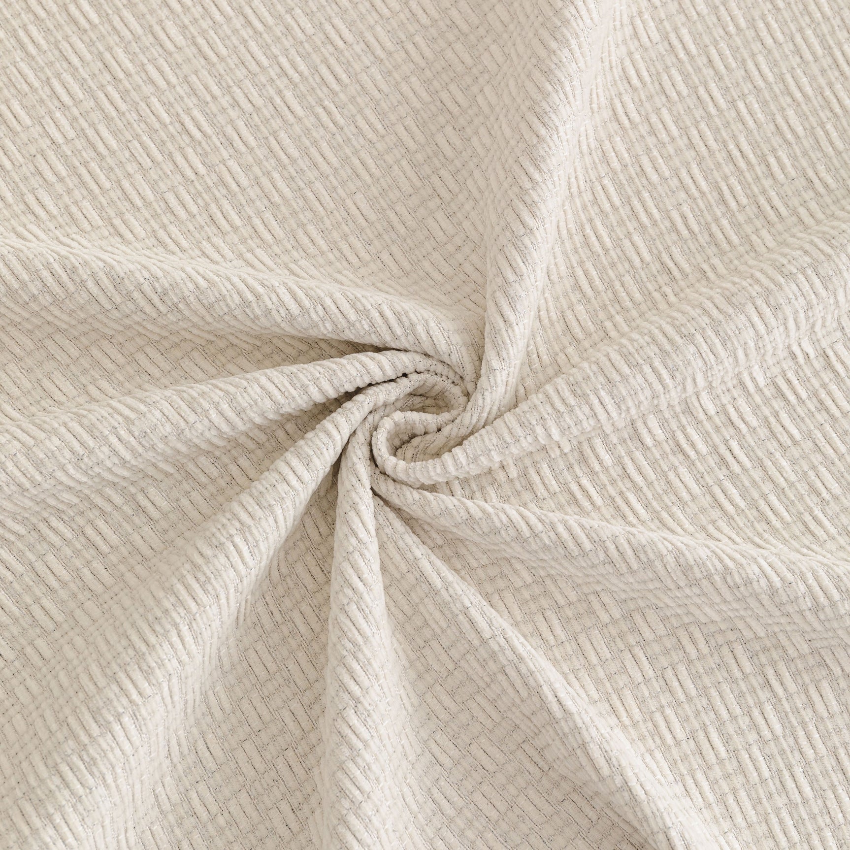 Textured Woven Modern Sofa Cover, Natural Blend Decorative Couch Throw Blanket - Ornate Home