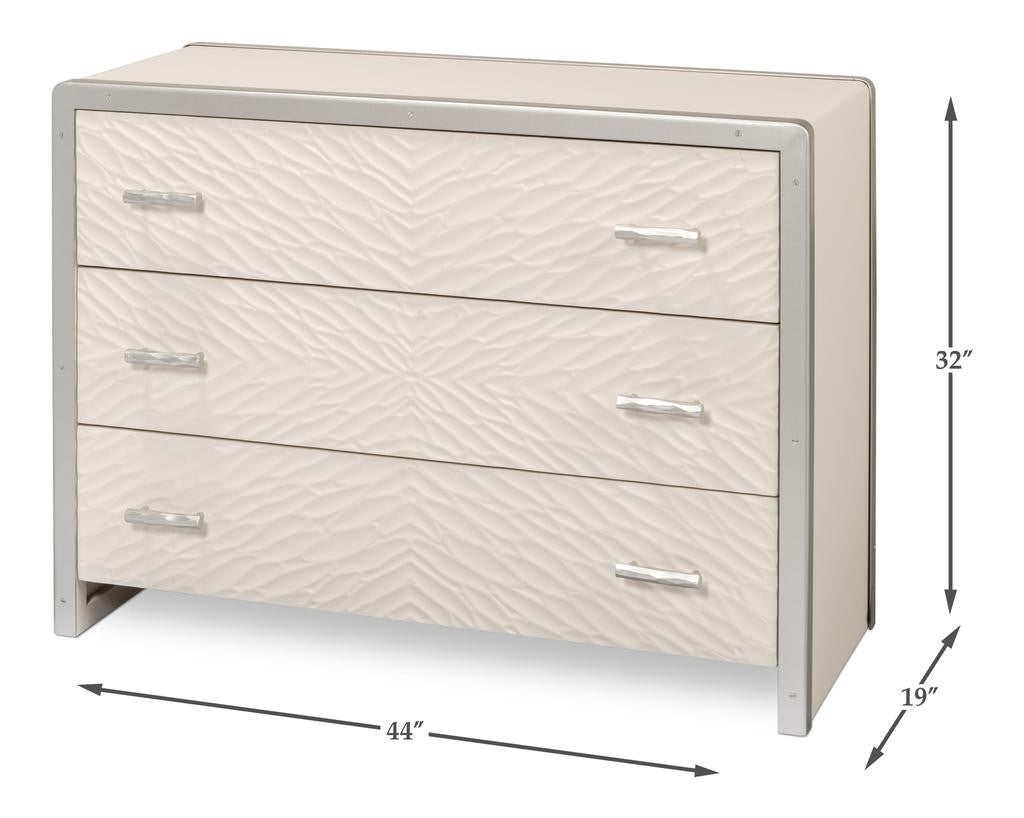 Textures Ivory Commode - Ornate Home