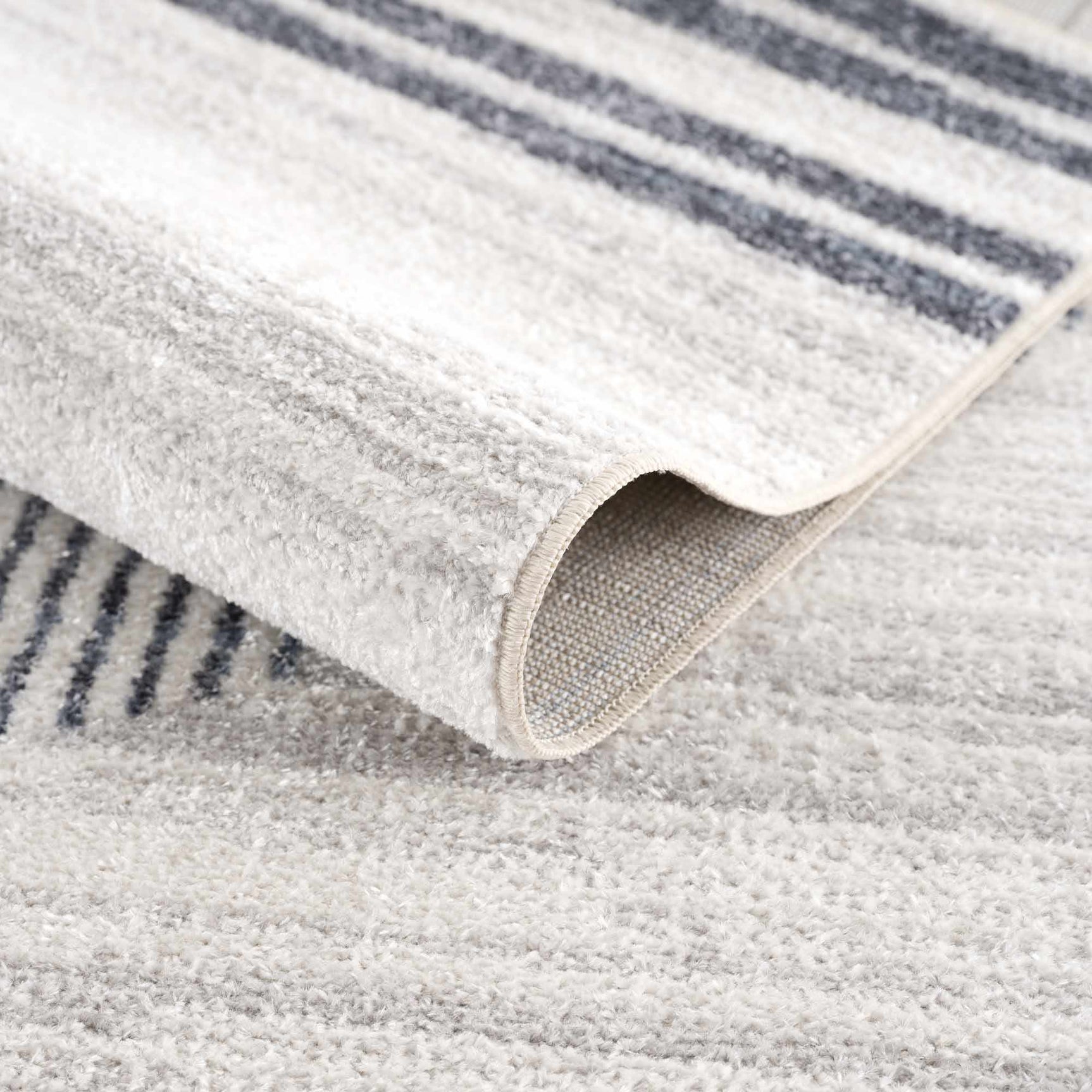 Thad Medium Gray Washable Area Rug - Ornate Home