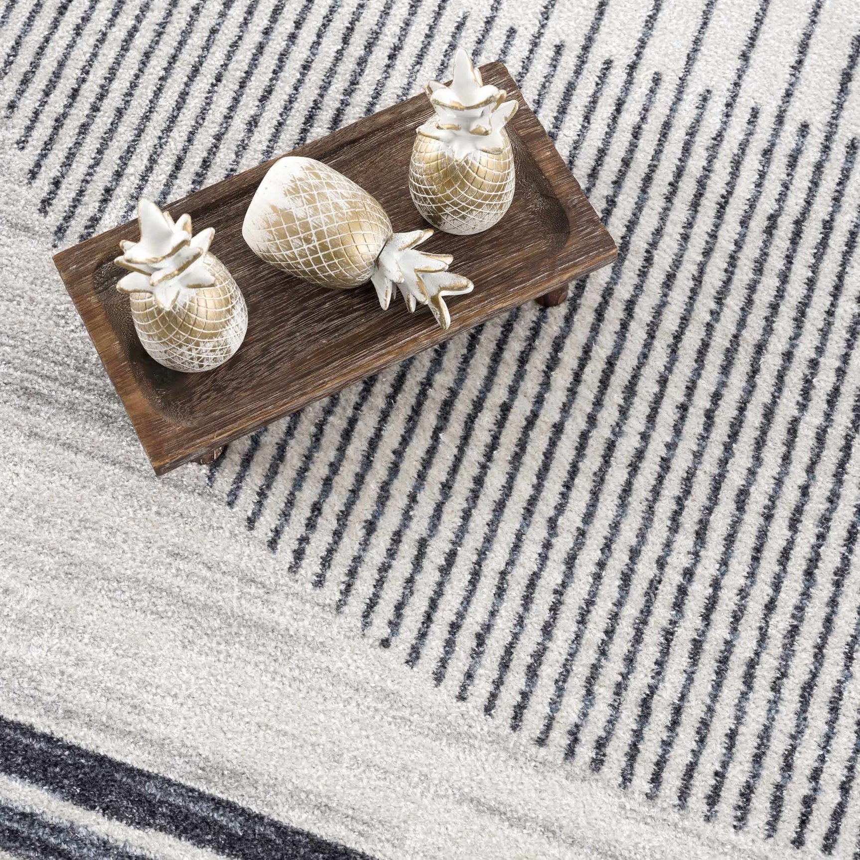 Thad Medium Gray Washable Area Rug - Ornate Home