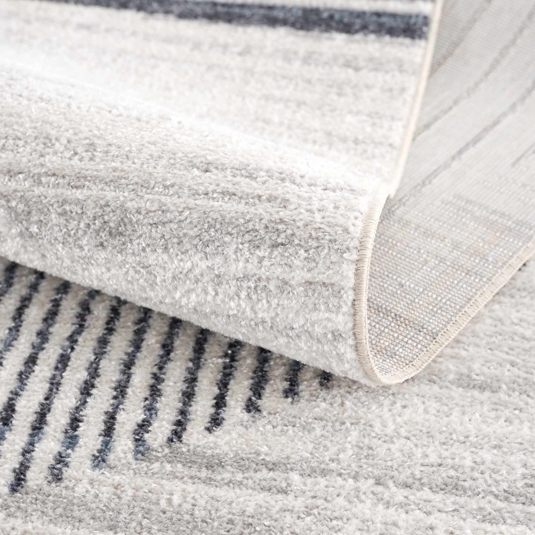 Thad Medium Gray Washable Area Rug - Ornate Home