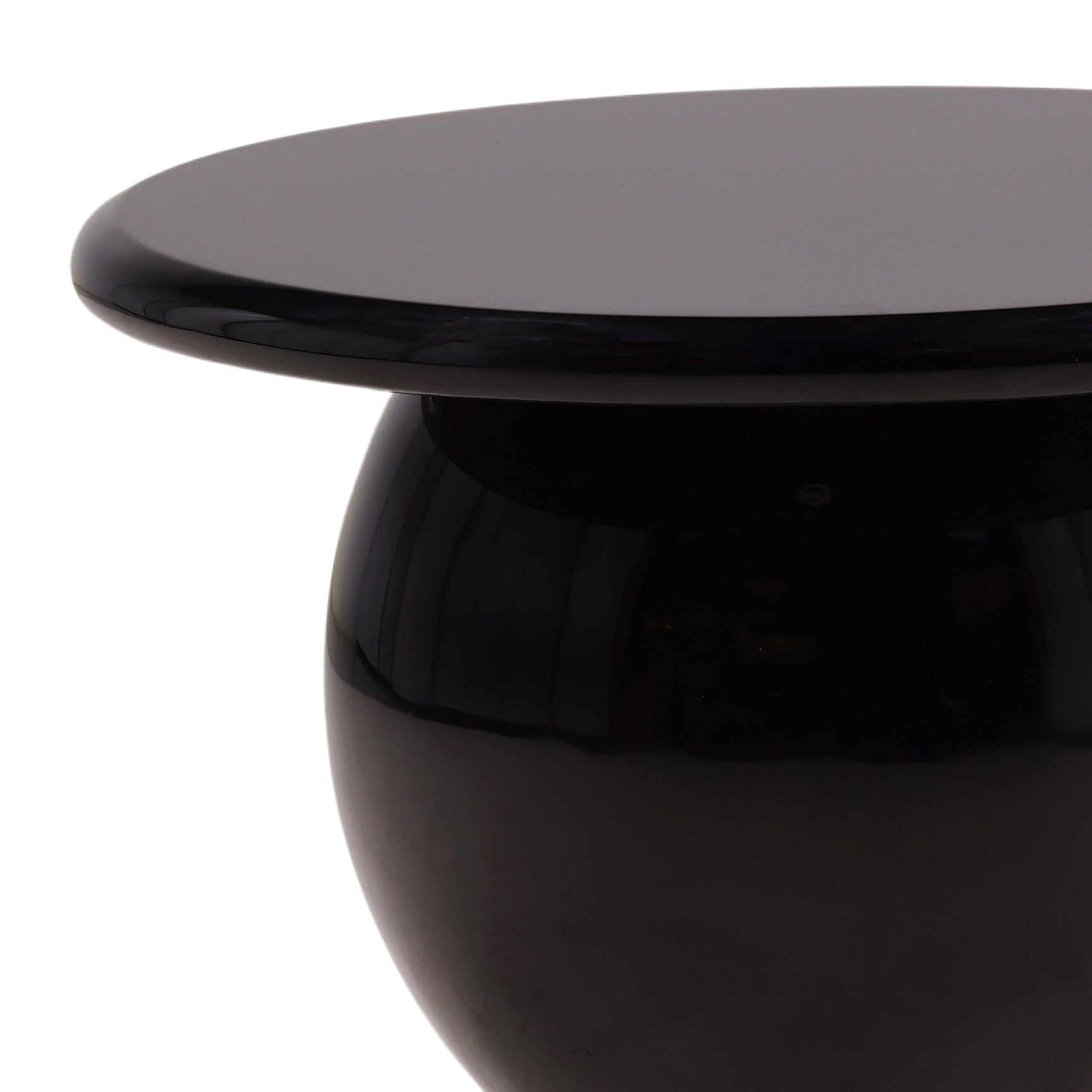Thalassa Black Outdoor Side Table - Ornate Home