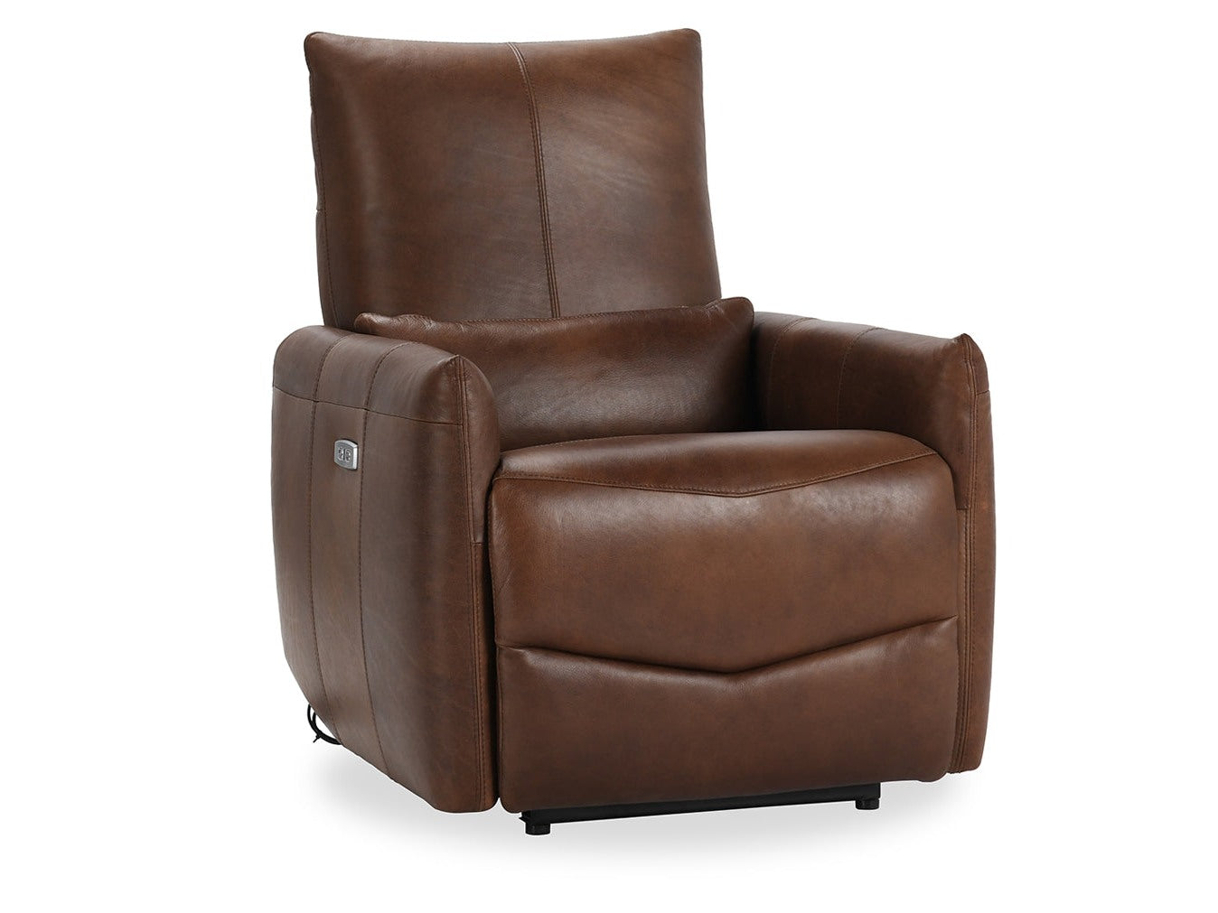 Thaya Antique Brown Power Recliner Chair - Ornate Home