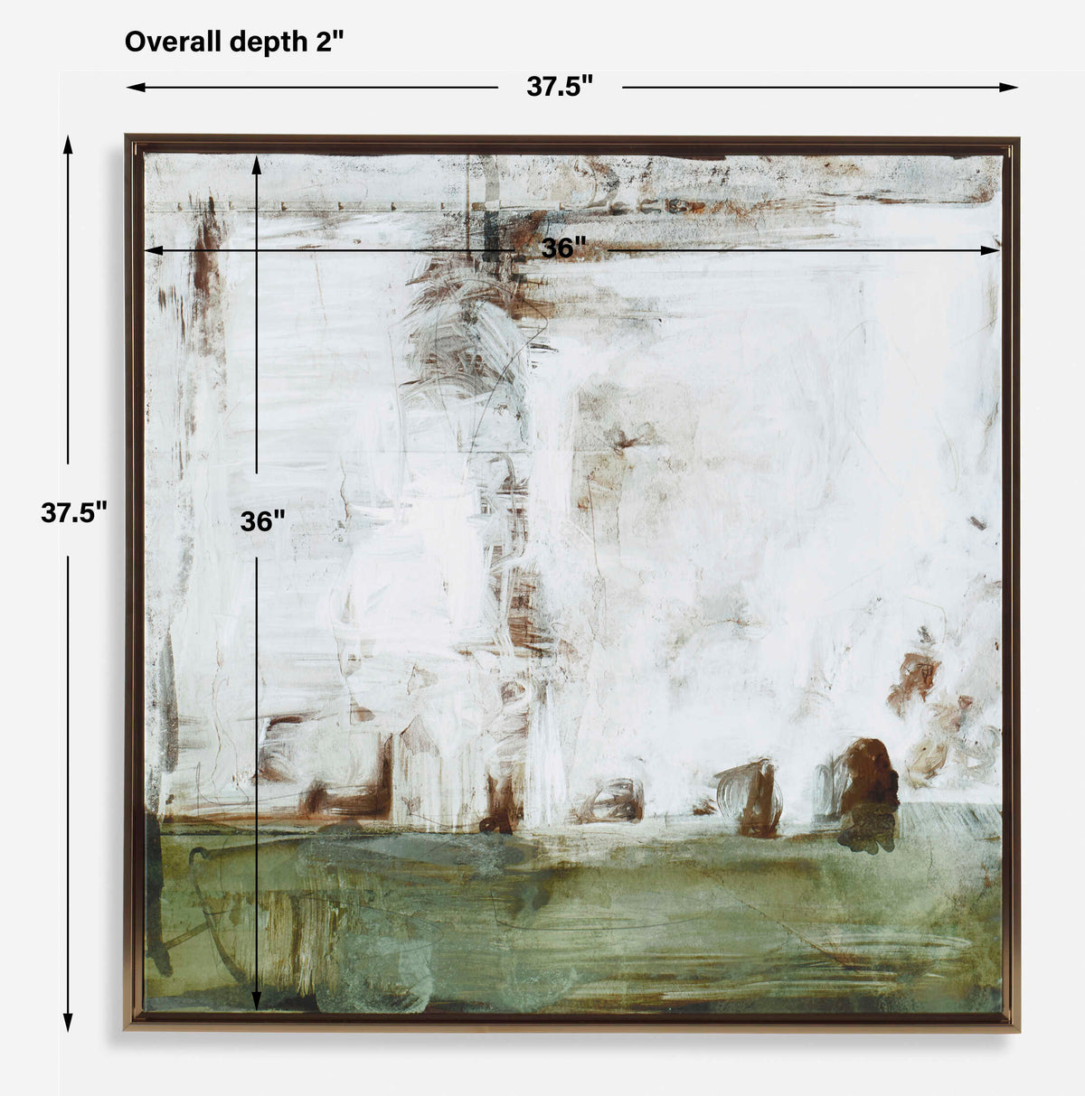 The Boardwalk Multicolor Framed Abstract Art - Ornate Home