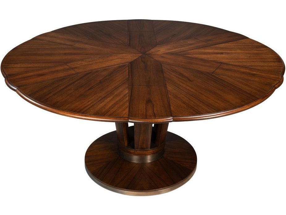 Soho Jupe Brown Medium Dining Table - Ornate Home