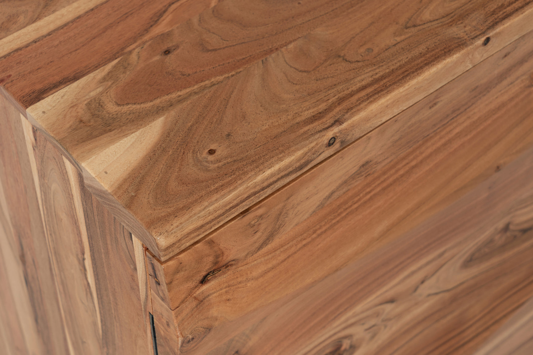 The Wave Brown 3 Door Accent Cabinet - Ornate Home
