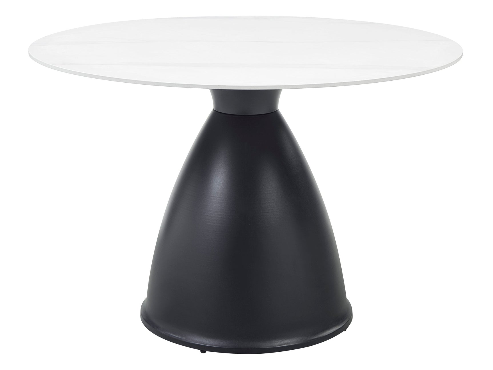 Thea White / Black Dining Table - Ornate Home