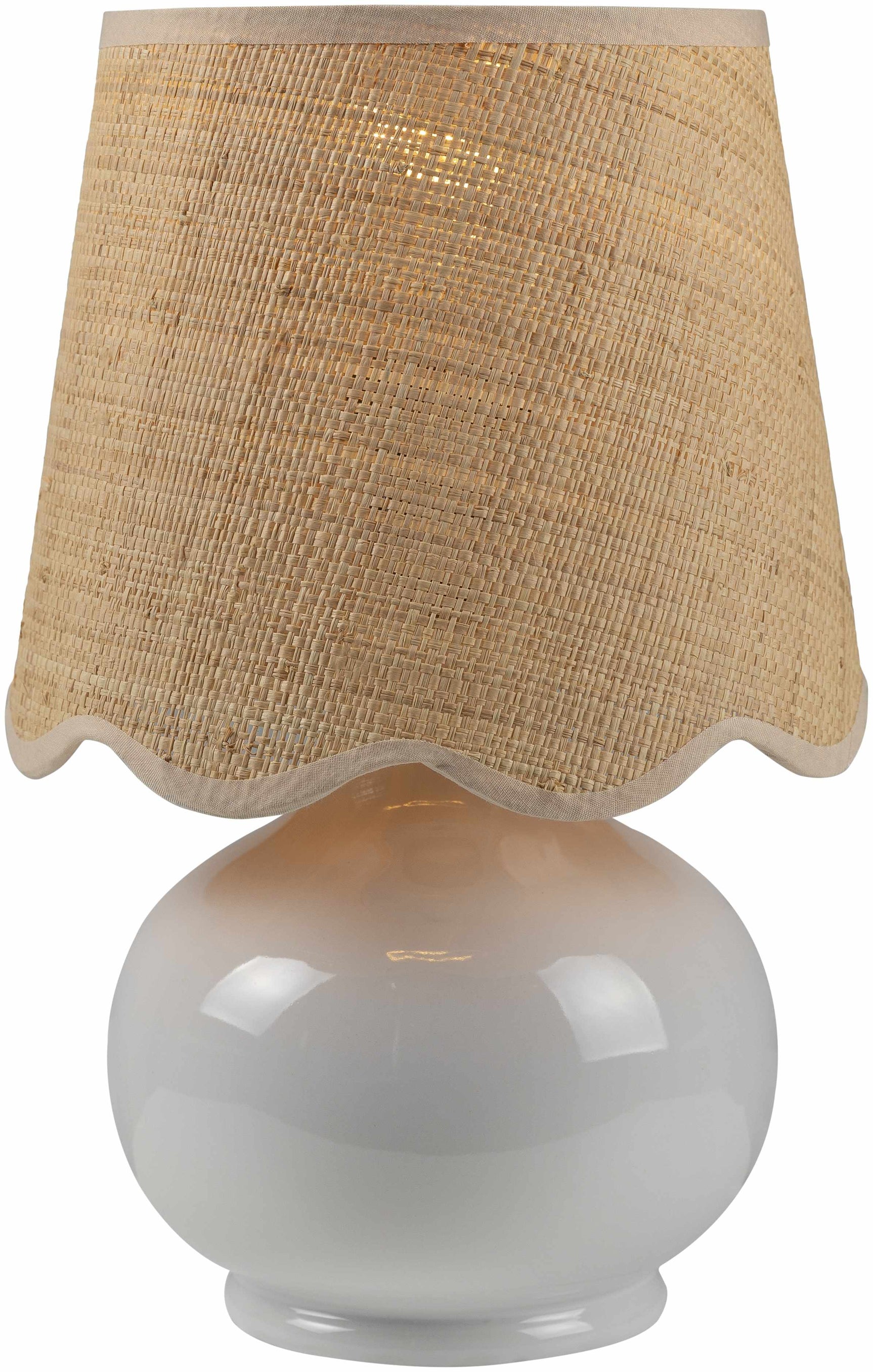 Theisseil Beige Table Lamp - Ornate Home