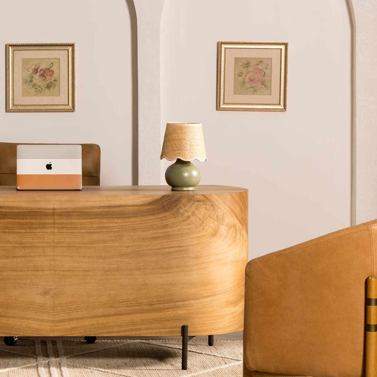 Theisseil Green Table Lamp - Ornate Home