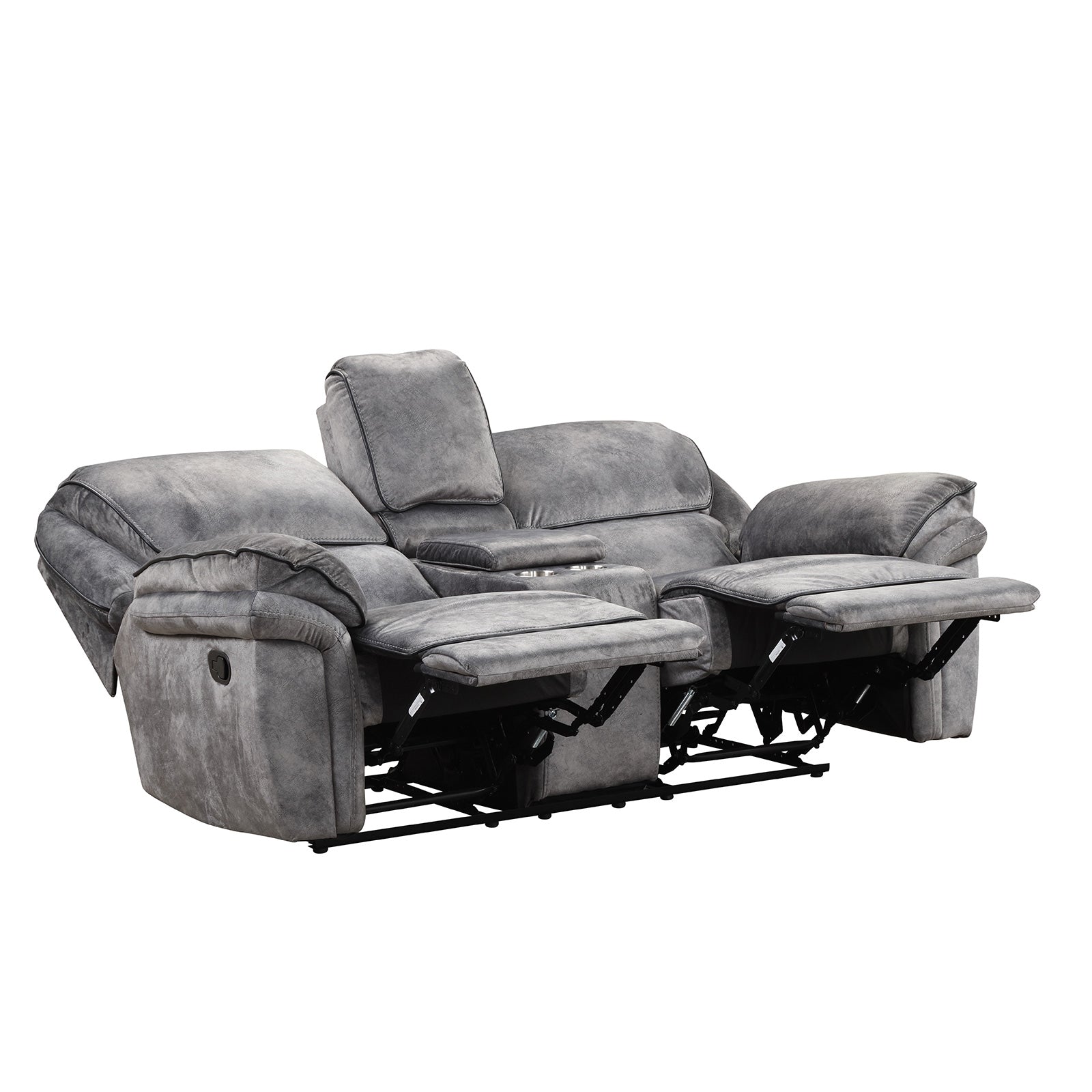 Themis Gray Loveseat - Ornate Home