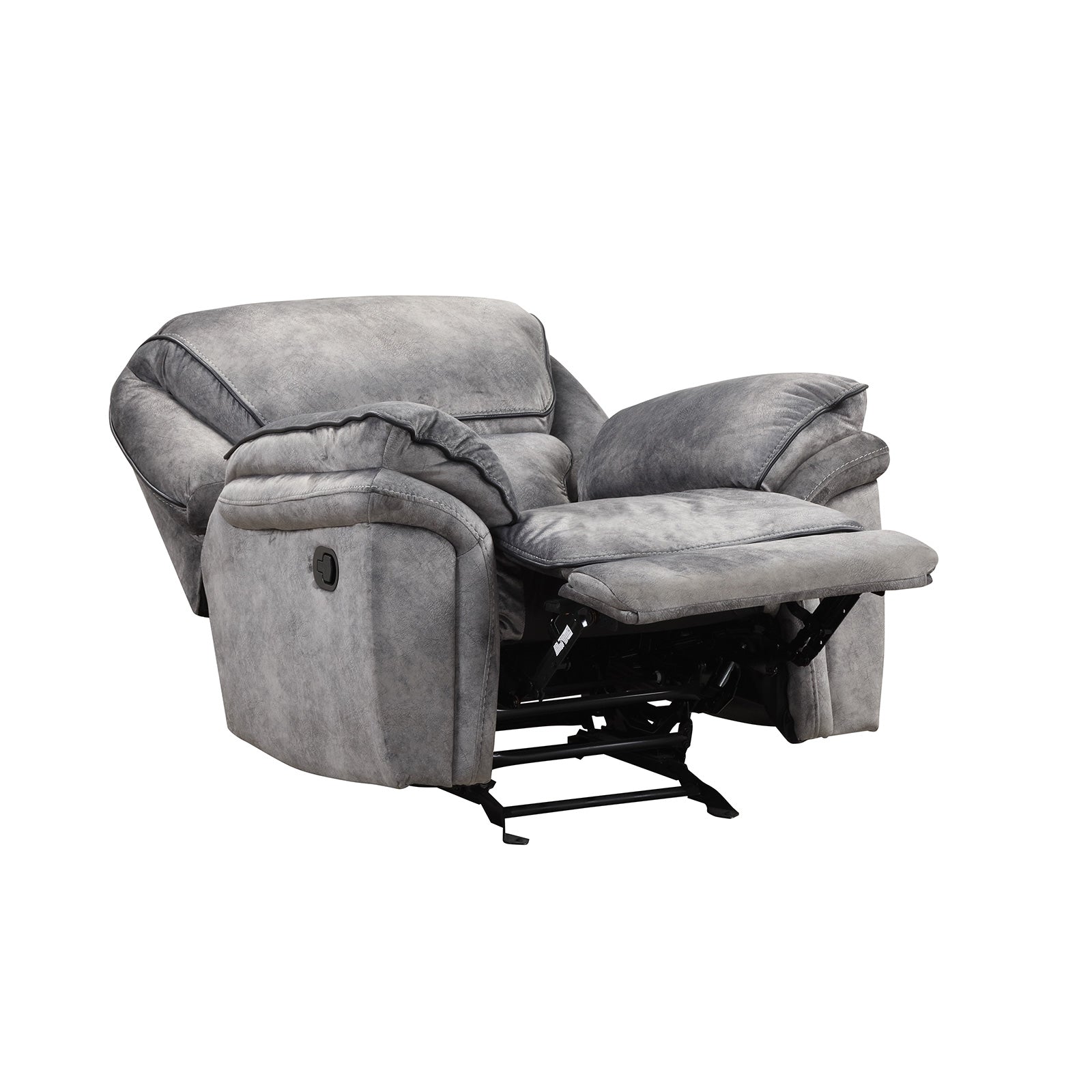 Themis Gray Recliner - Ornate Home