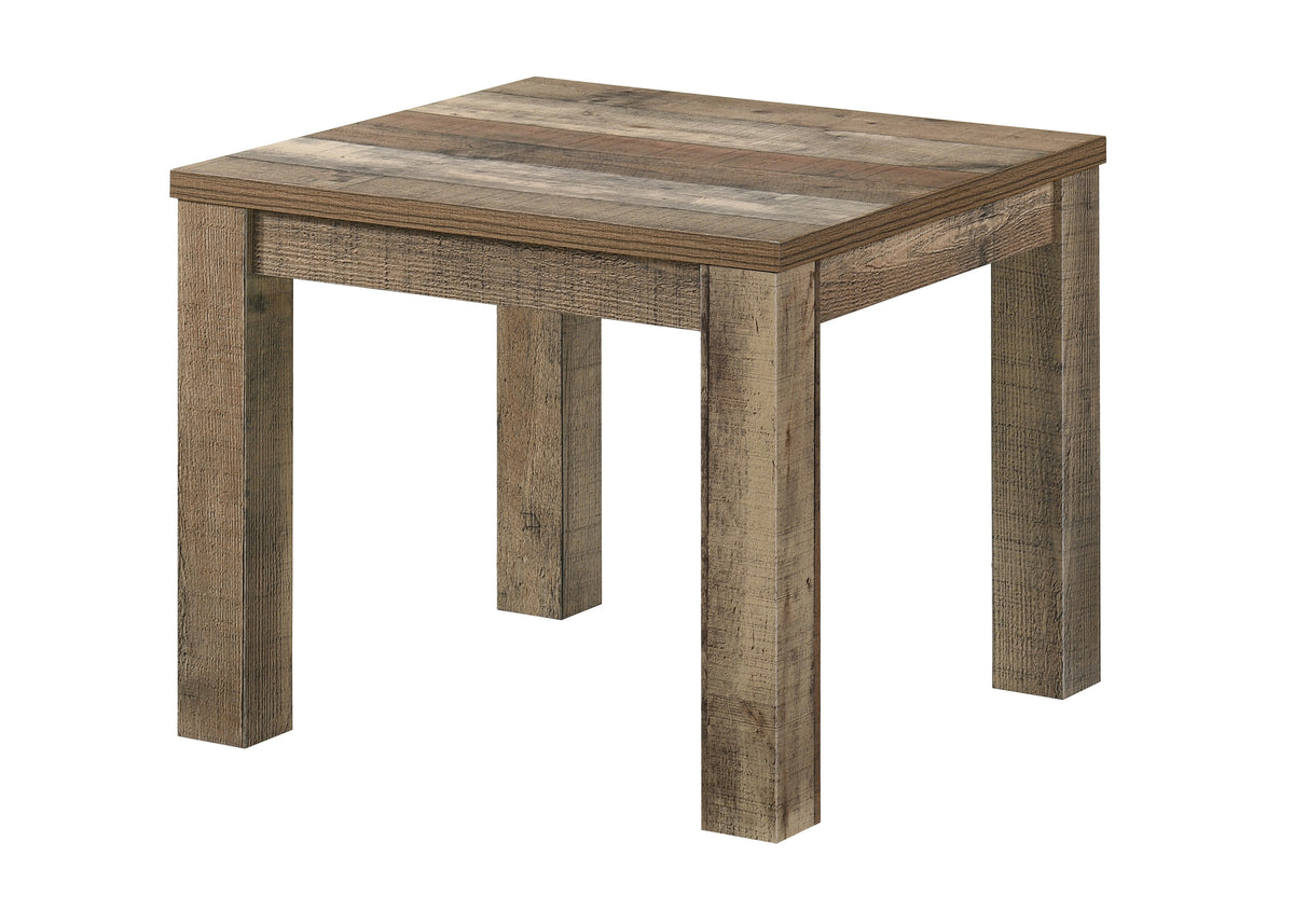 Theo Brown Reclaimed Wood 3-Piece Coffee Table Set - Ornate Home