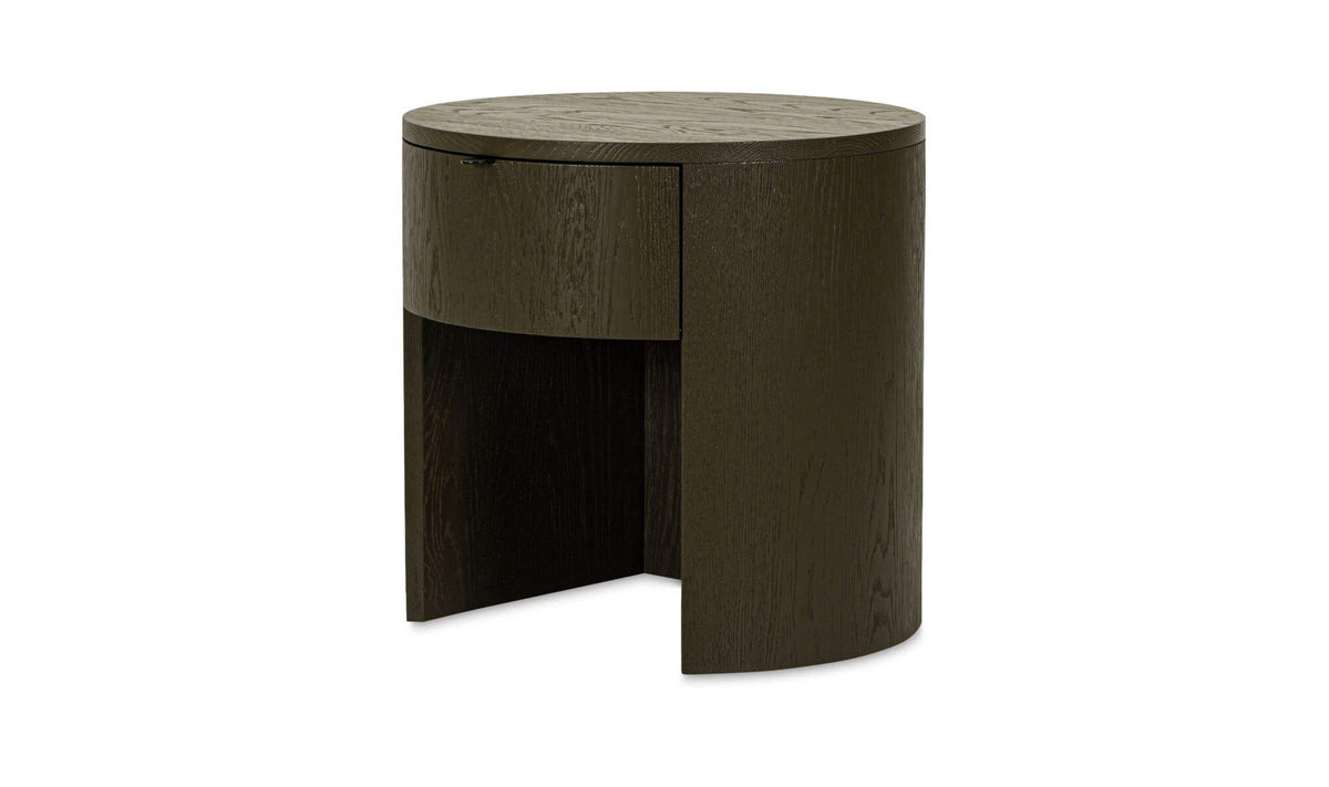 Theo Olive 1 Drawer Nightstand - Ornate Home