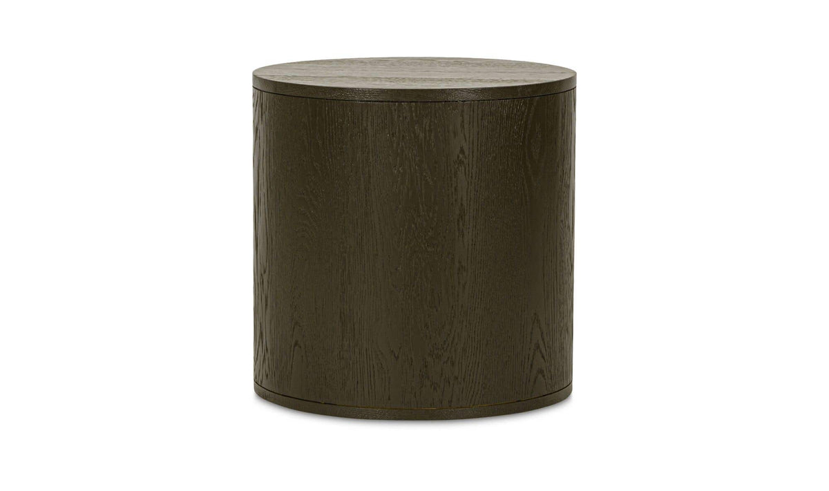 Theo Olive 2 Drawer Nightstand - Ornate Home