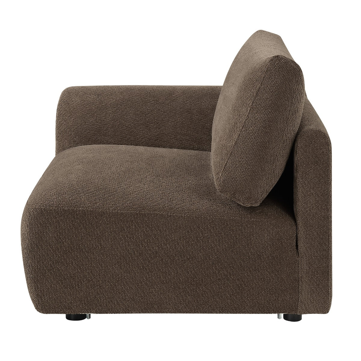 Theodore Brown Modular - Left Facing Arm Chair - Ornate Home