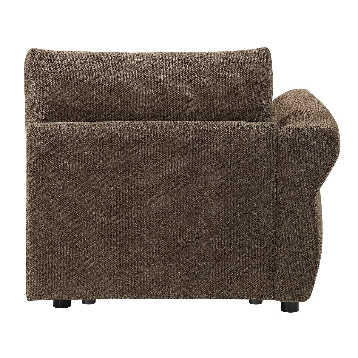 Theodore Brown Modular - Left Facing Arm Chair - Ornate Home