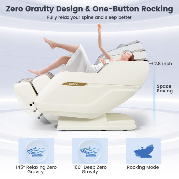 Therapy 36-New 3D Model-SL Track Massage Chair with Airbags Waist and Calves Heating Foot Rollers - Ornate Home