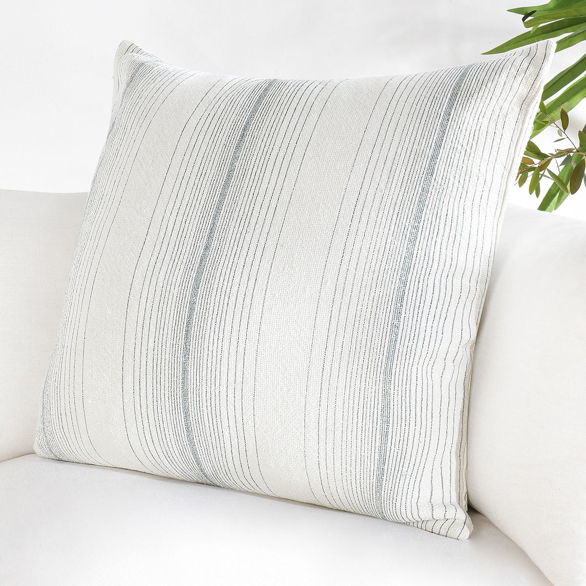 Theta Capri Blue 26"x26" Throw Pillow (Set of 2)