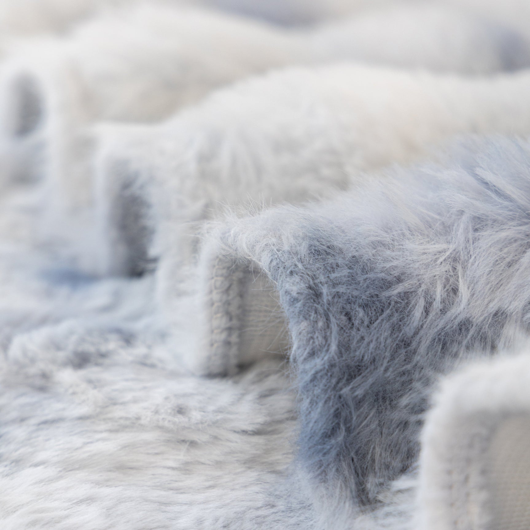 Thick Faux Fur Couch Cover Fluffy Fuzzy Warm Washable Furniture Protector for Kids Pets - Ornate Home