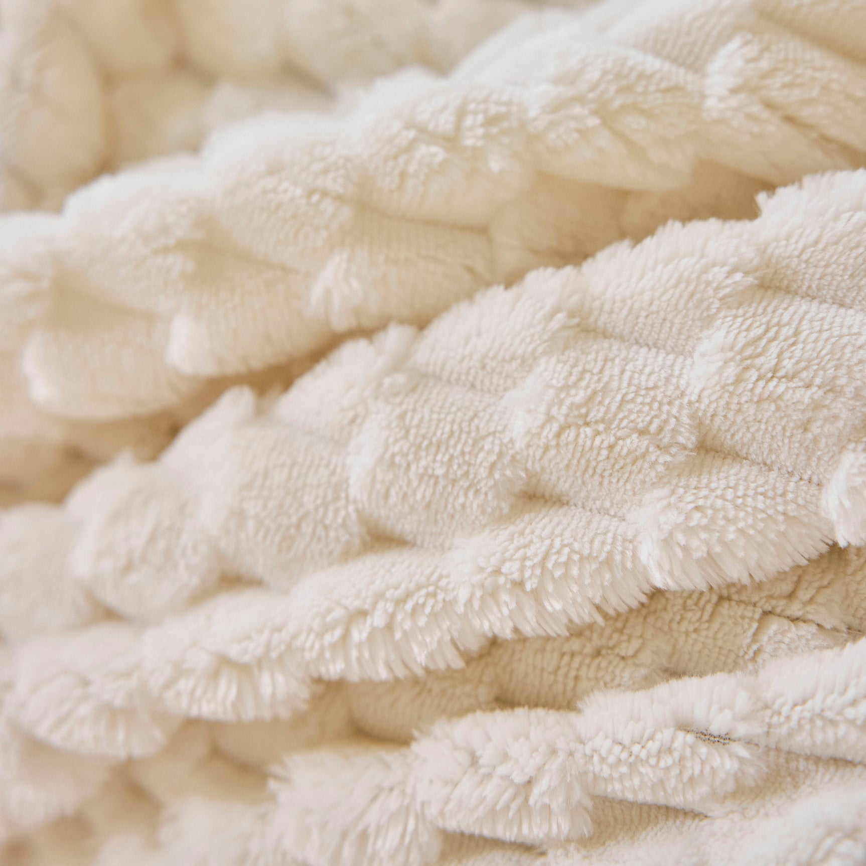 Thick Plush Non-Slip Sofa Throw Cover, Warm Soft Faux Fur Couch Protector for Winter - Ornate Home