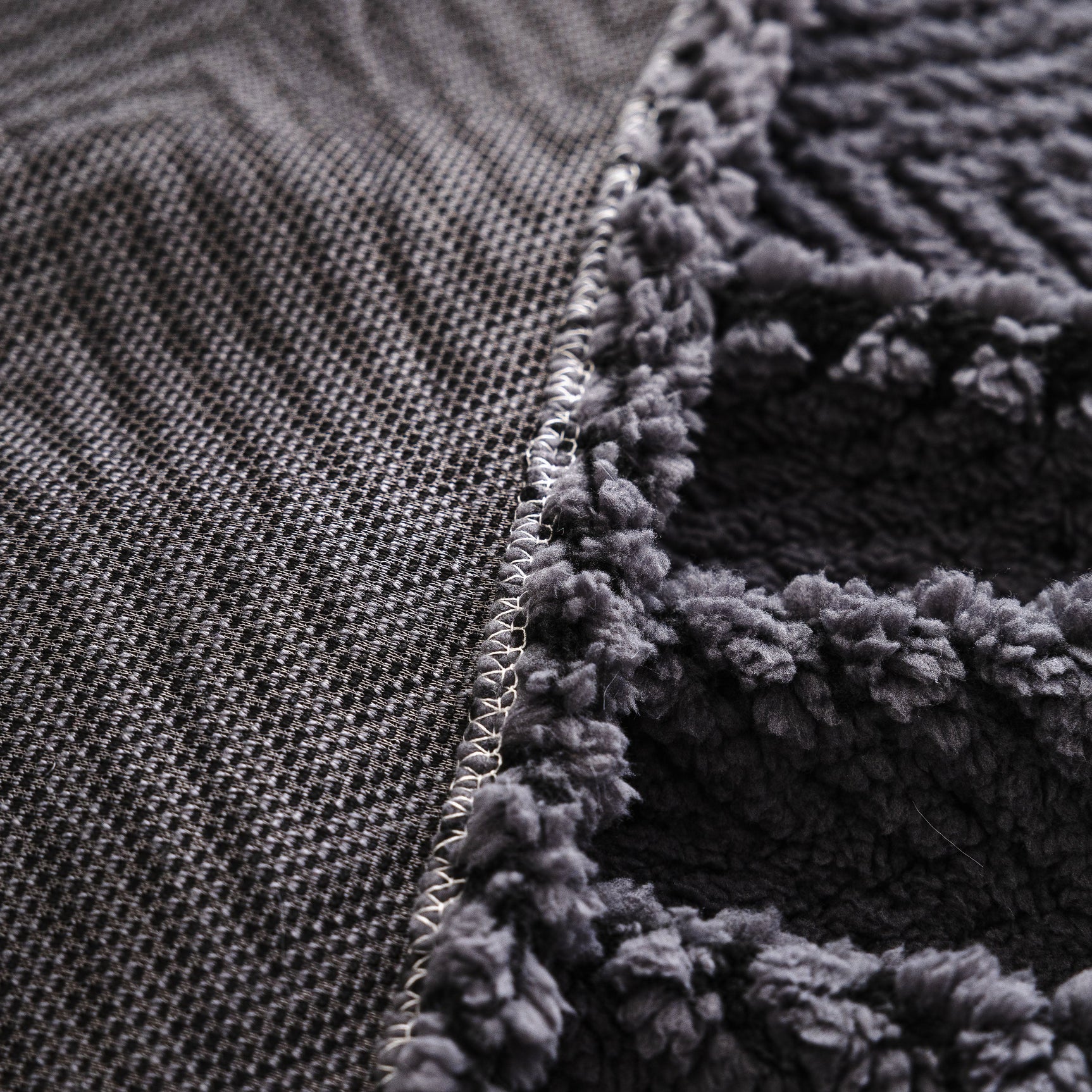 Thick Plush Sofa Cover Throw for Couch, 3D Textured Herringbone Washable Slipcover - Ornate Home