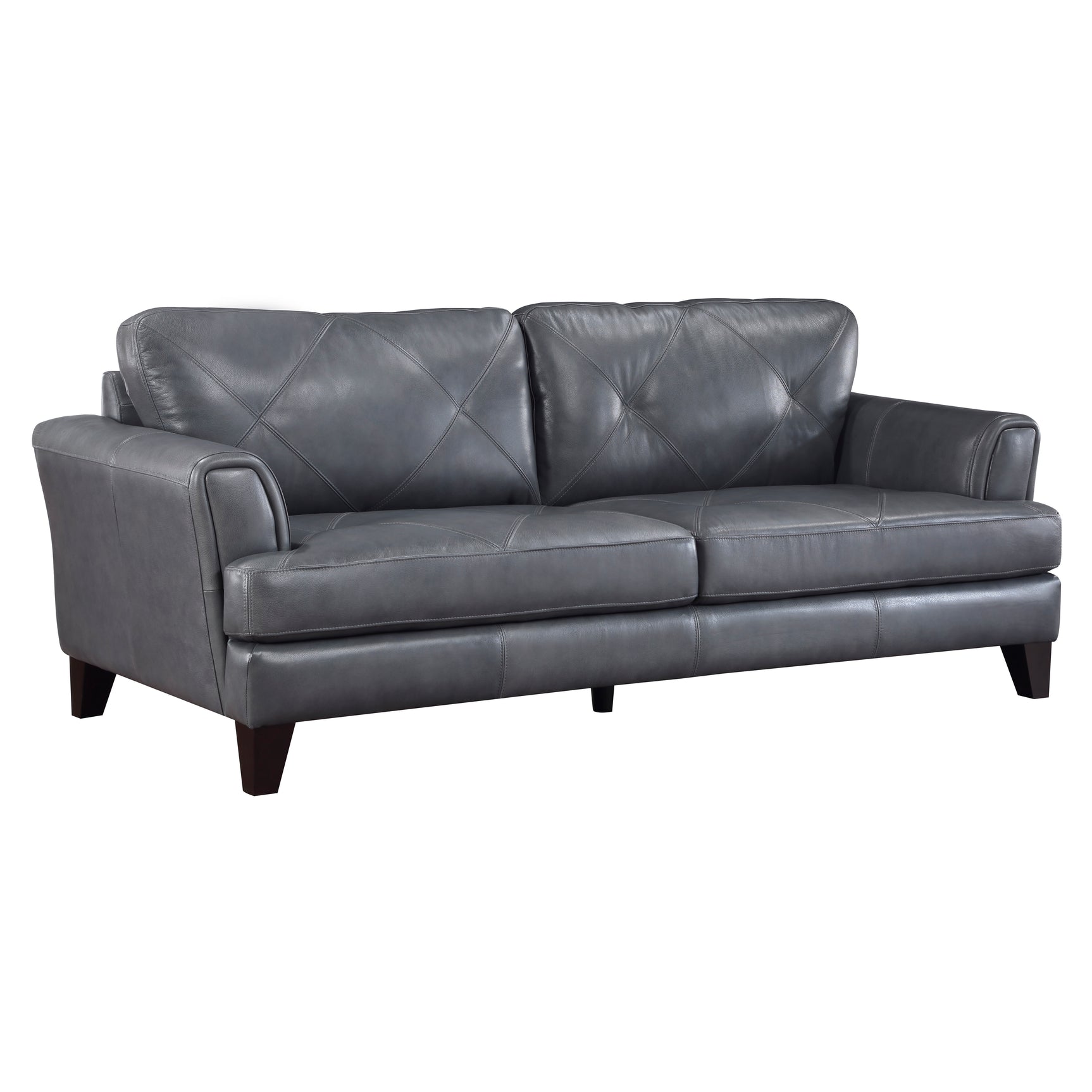 Thierry Burnish Gray Sofa & Loveseat - Ornate Home