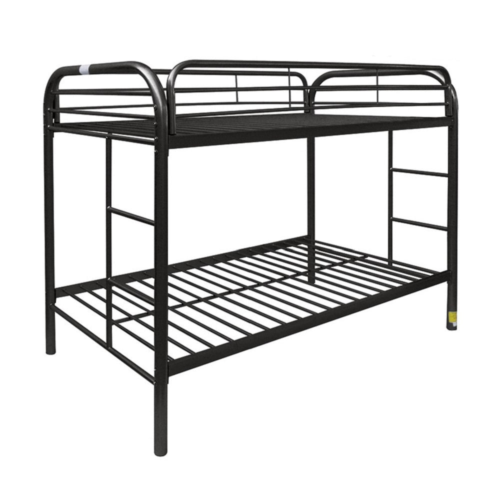 Thomas Black Bunk Bed (Twin/Twin) - Ornate Home