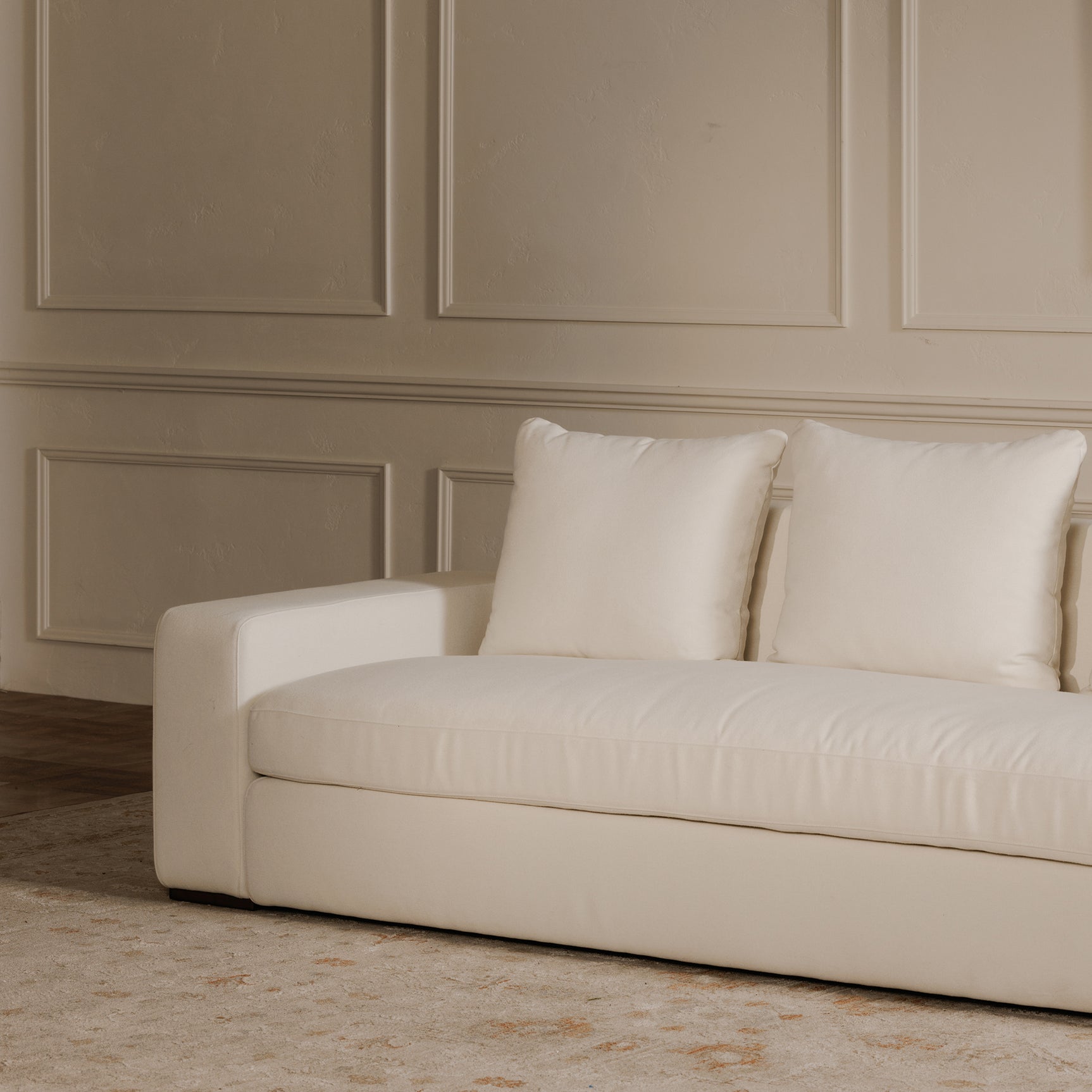 Thomas Ivory Sofa - Ornate Home