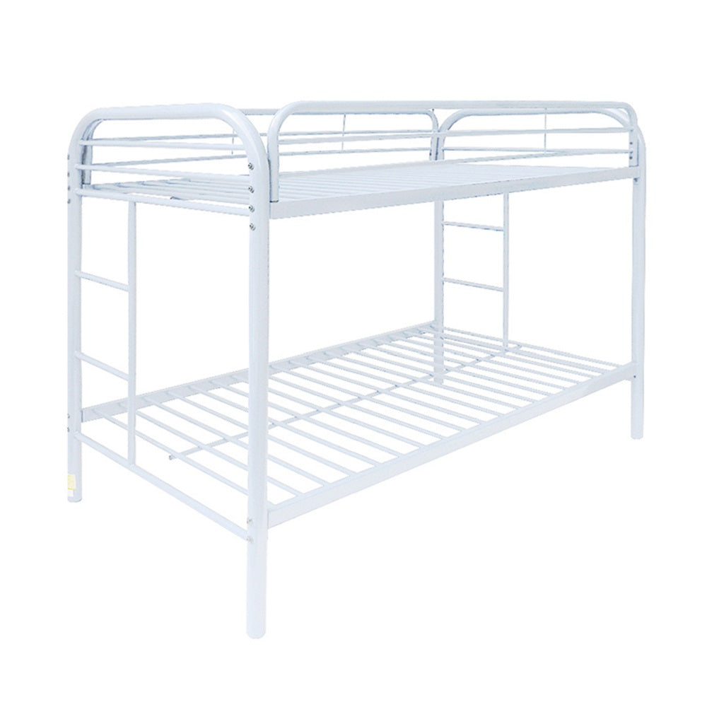 Thomas White Bunk Bed (Twin/Twin) - Ornate Home