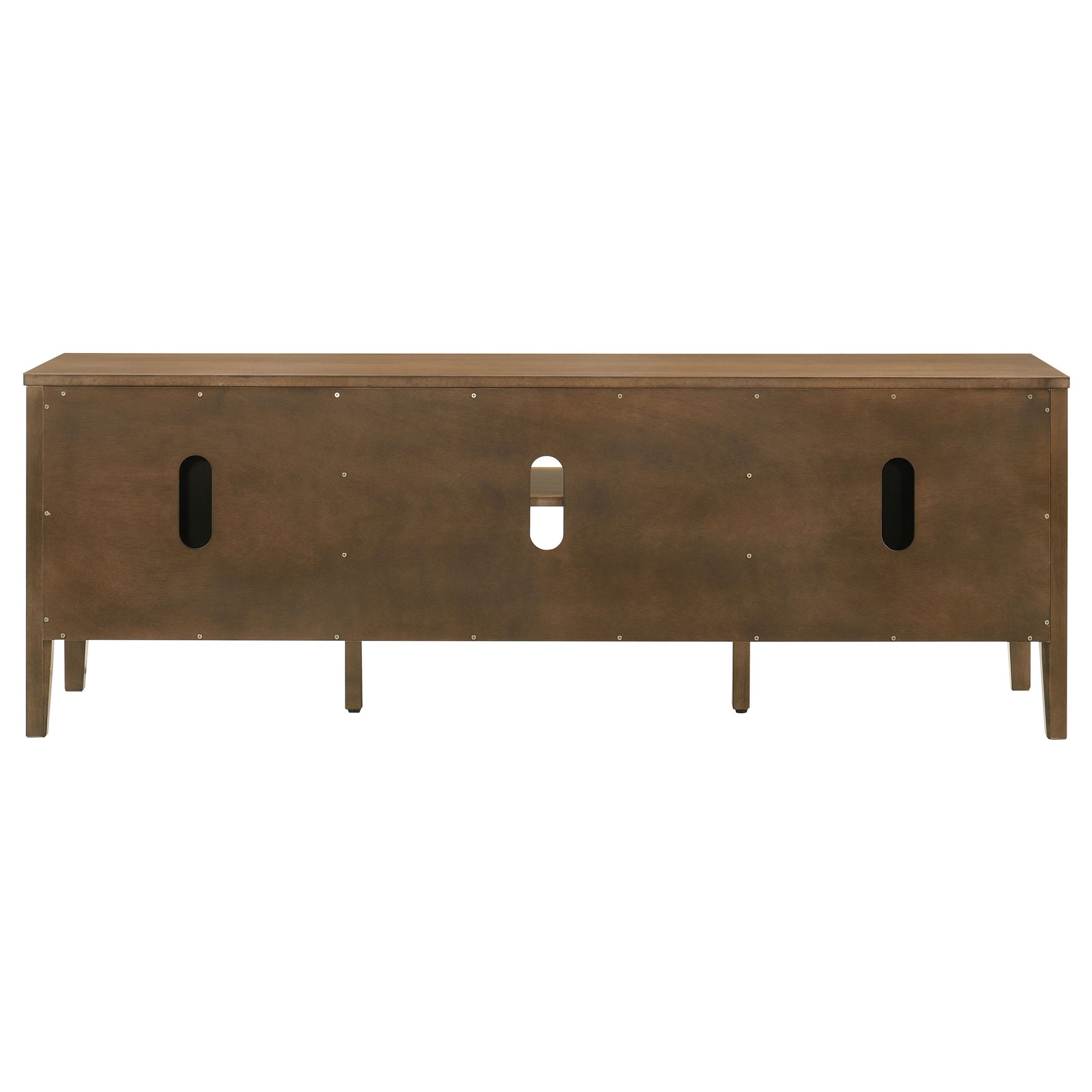 Thori Dark Brown 63-inch 2-door TV Stand Media Console - Ornate Home