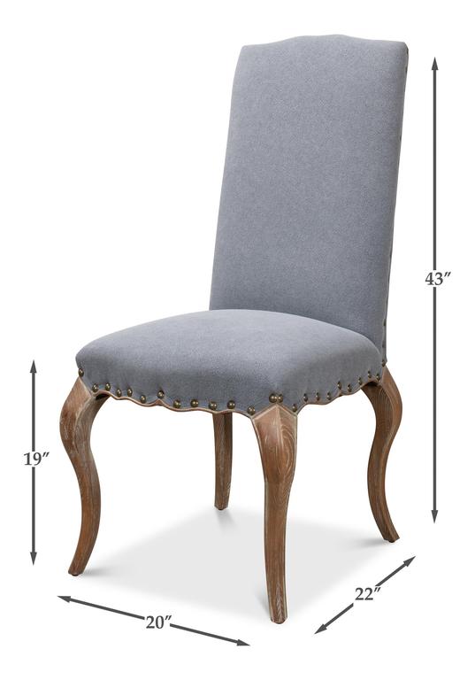 Thorne Blue Side Chair (Set of 2) - Ornate Home