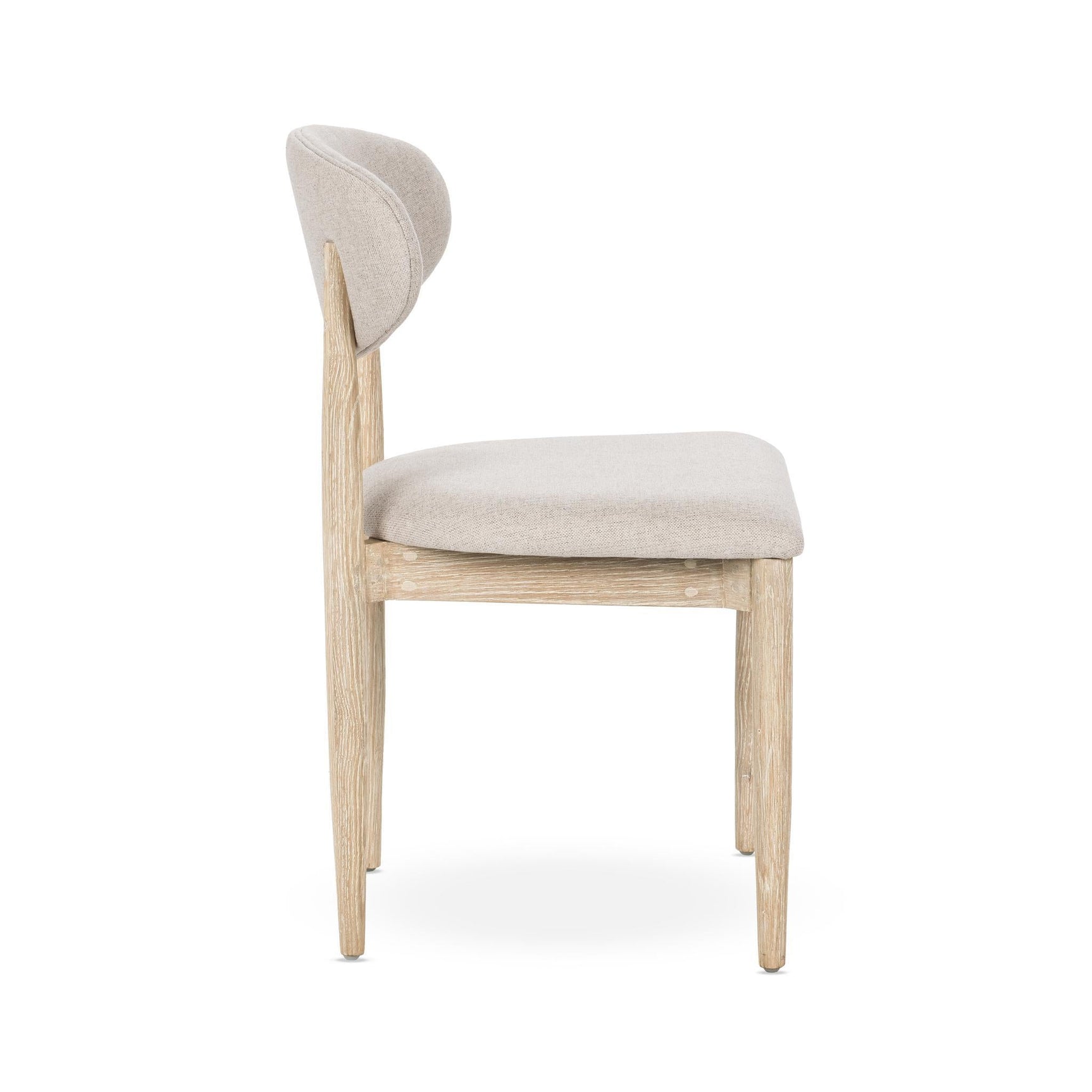 Tiber Cream Washed Dining Chair (Set of 2) - Ornate Home