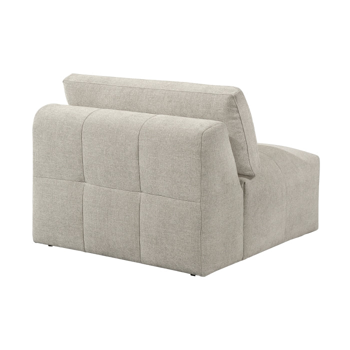 Tidal Beige Armless Chair - Ornate Home