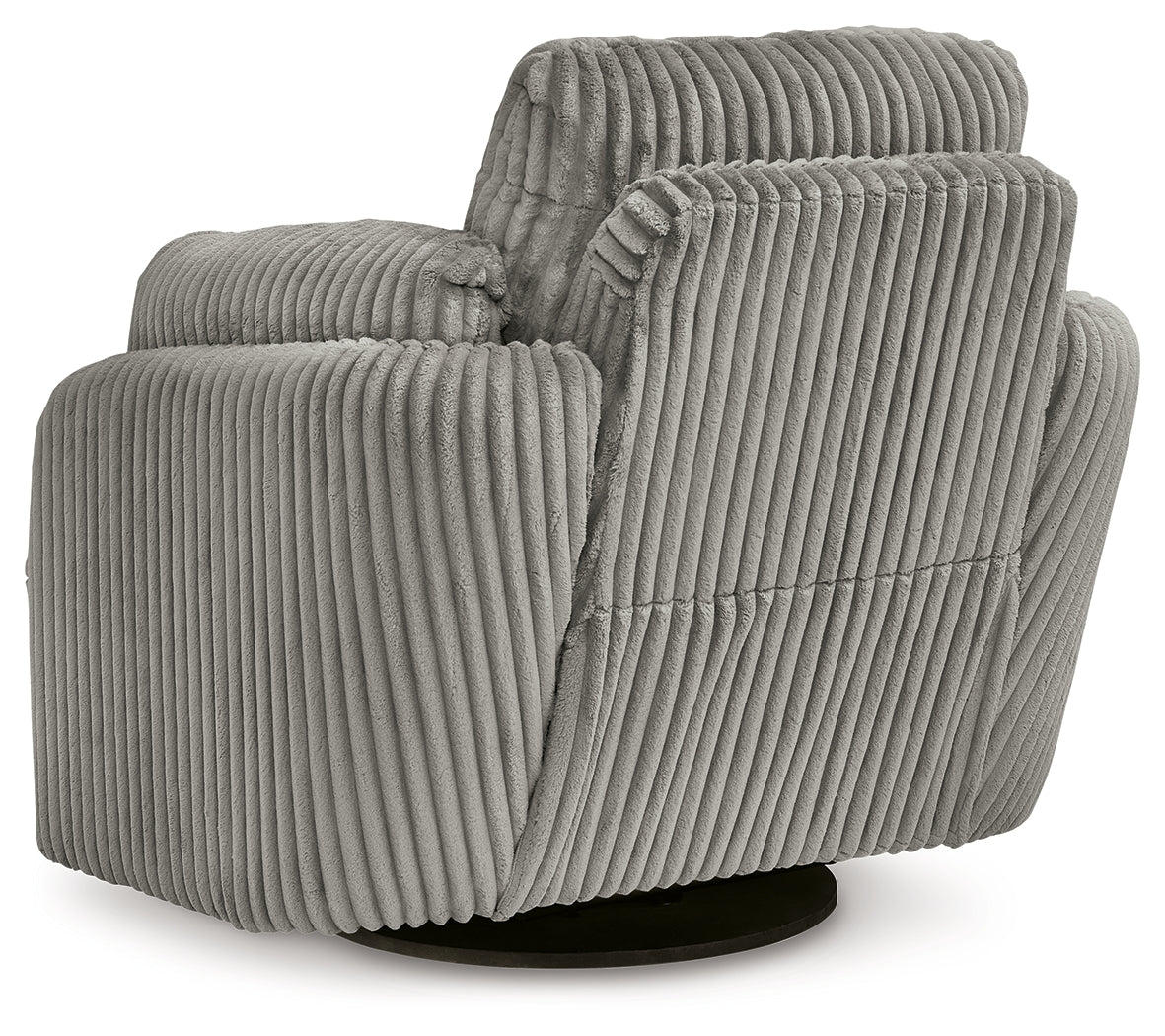 Tie-Breaker Fog Swivel Glider Recliner - Ornate Home