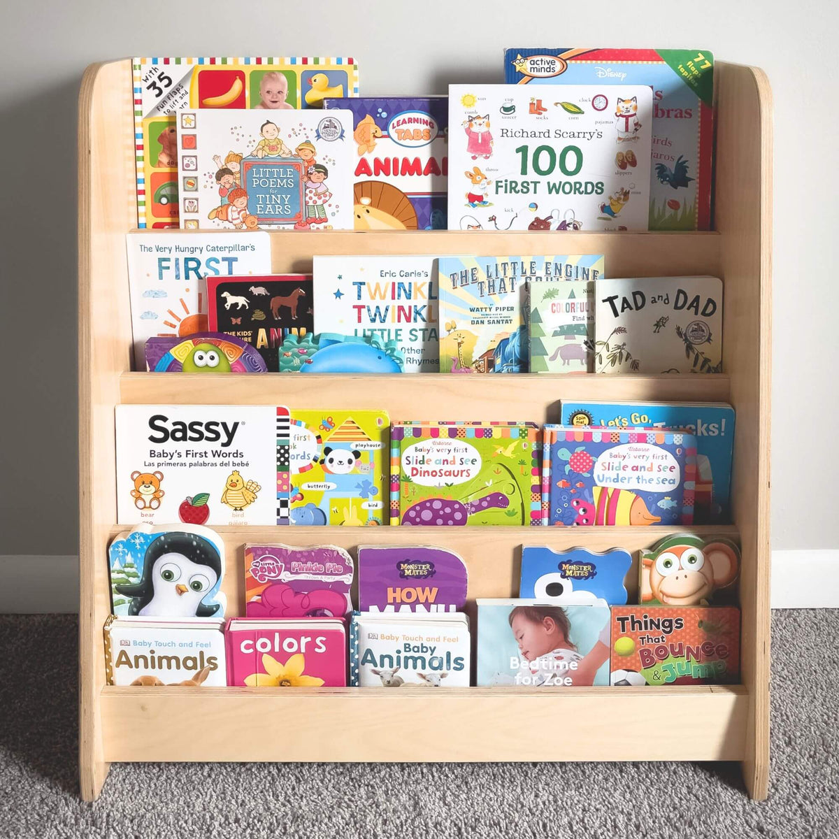 Tiered Montessori Bookshelf - Ornate Home