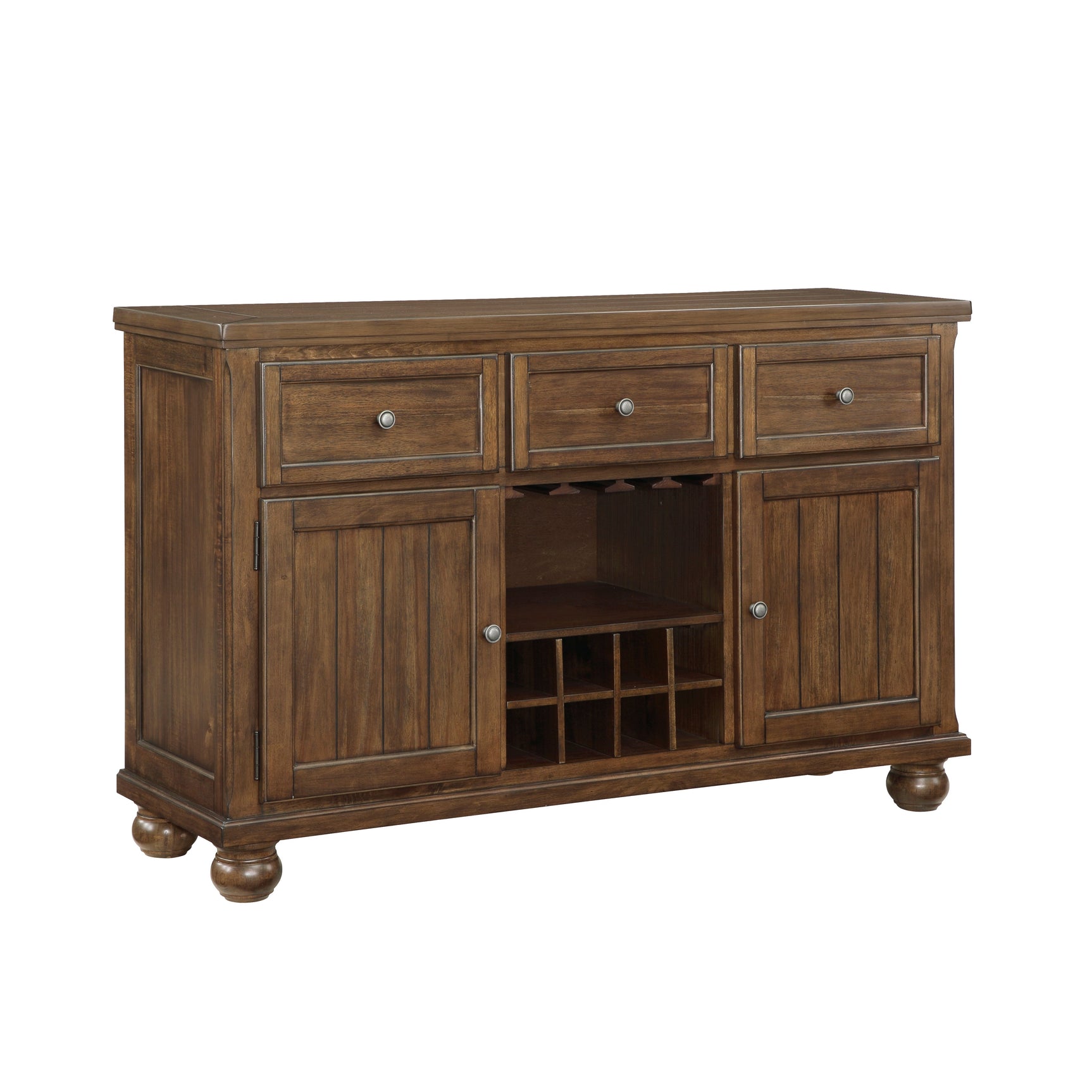 Tigard Cherry Server - Ornate Home