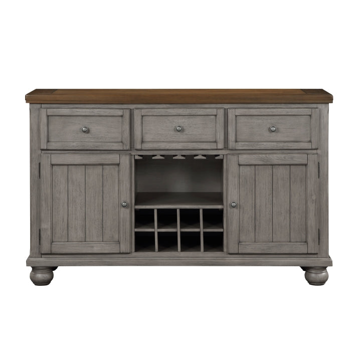 Tigard Gray Server - Ornate Home