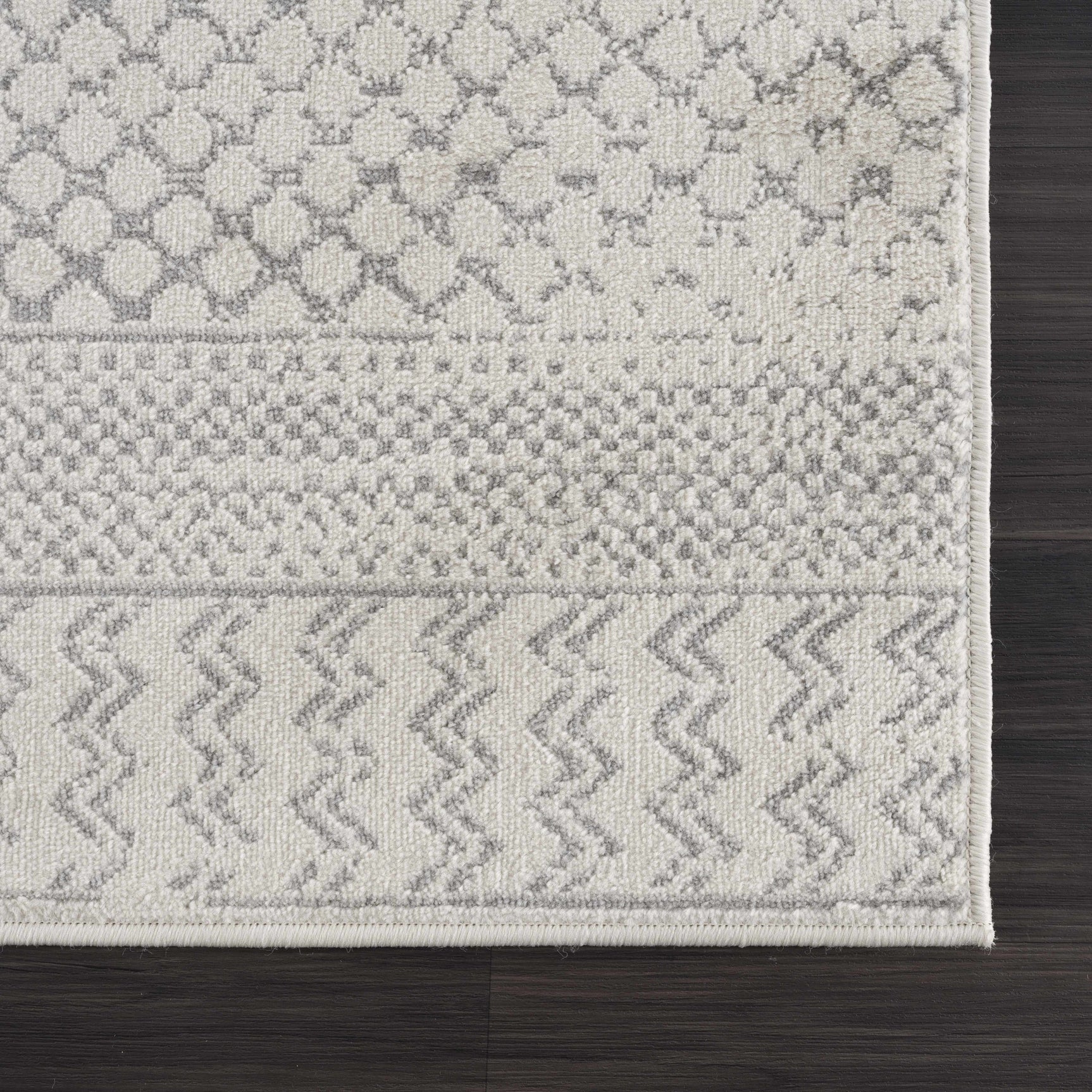 Tigri Aztec Ivory & Gray 2318 Area Rug - Clearance - Ornate Home