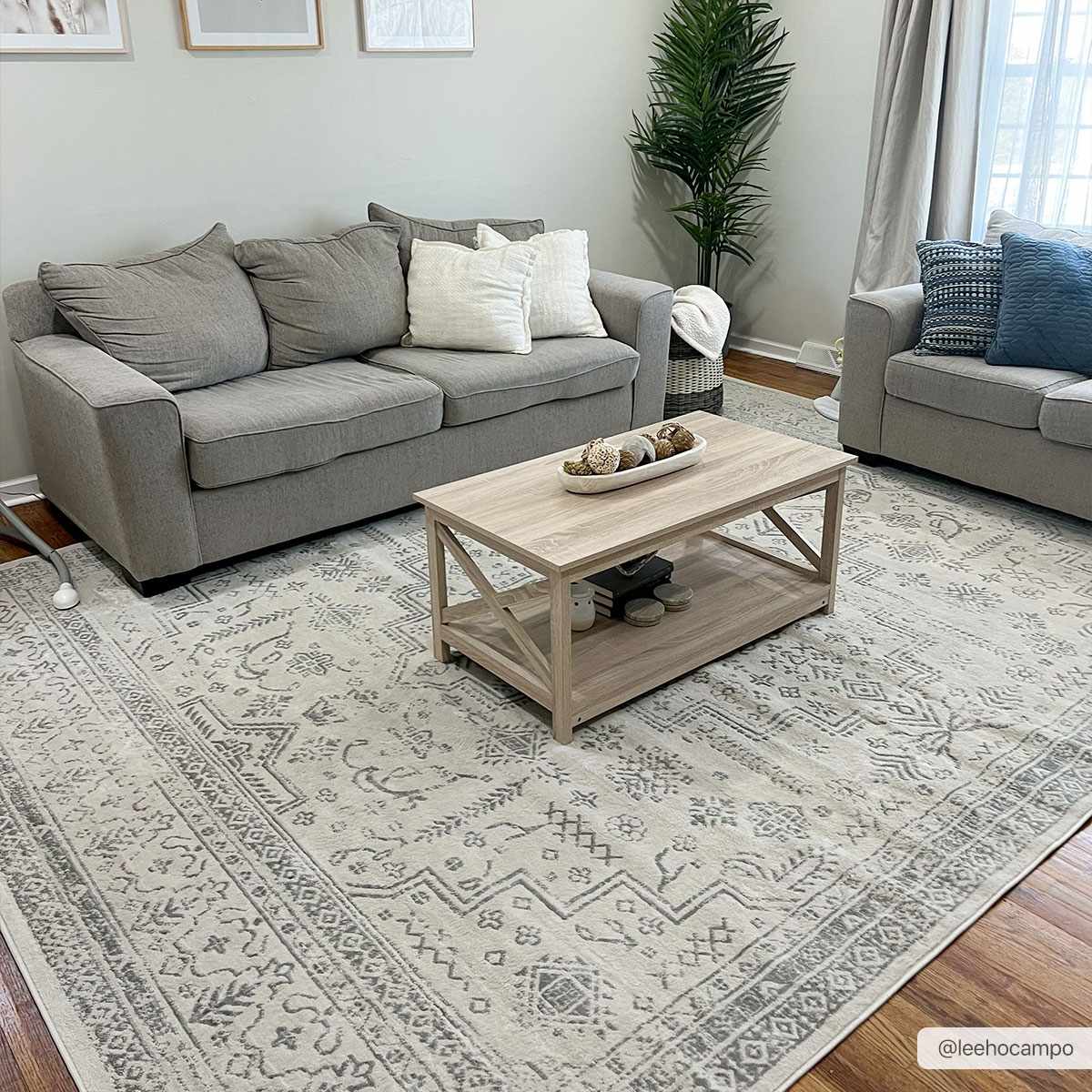 Tigried Ivory & Gray 2323 Area Rug - Clearance - Ornate Home