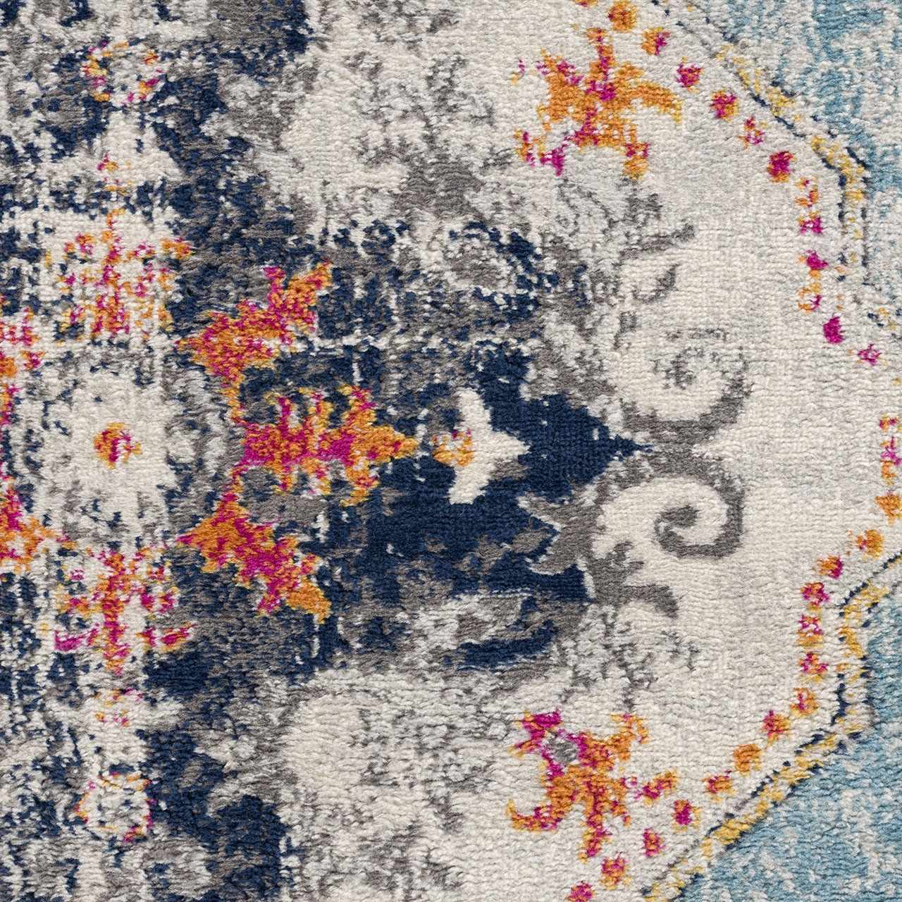 Tigried Turquoise 2308 Area Rug - Clearance - Ornate Home