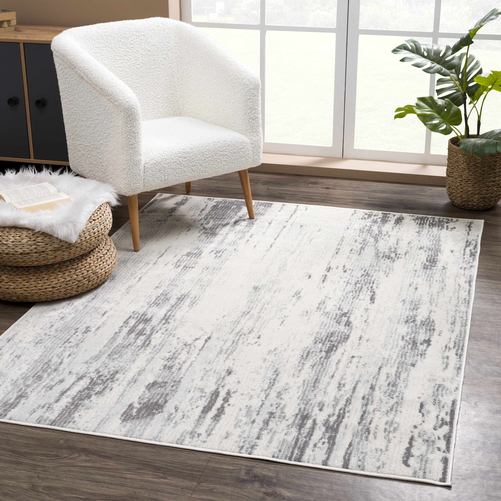 Tigrima Ivory & Gray 2320 Area Rug - Clearance - Ornate Home