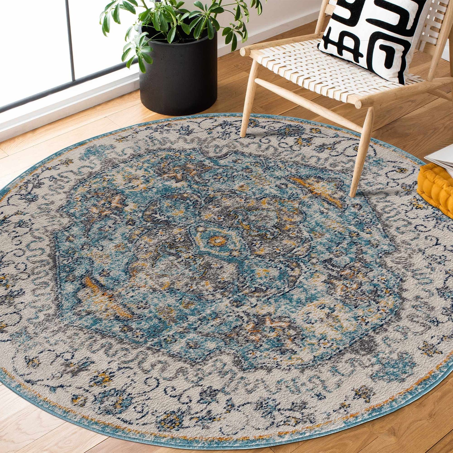 Tigrit Blue 2301 Area Rug - Clearance - Ornate Home