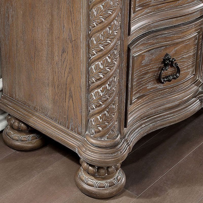 Timandra Rustic Natural Tone Dresser - Ornate Home