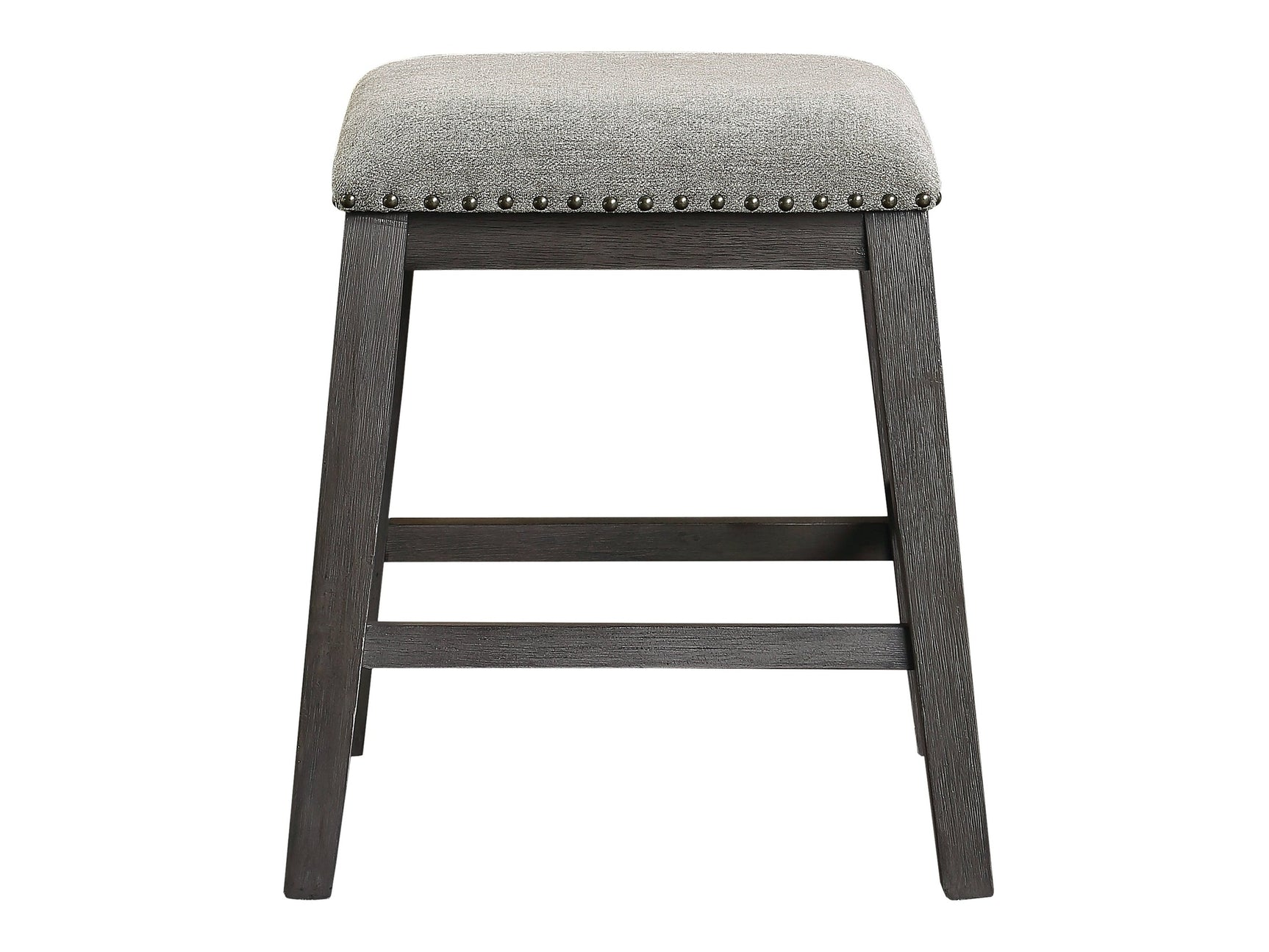 Timbre Wire-Brushed Gray Counter Height Stool - Ornate Home
