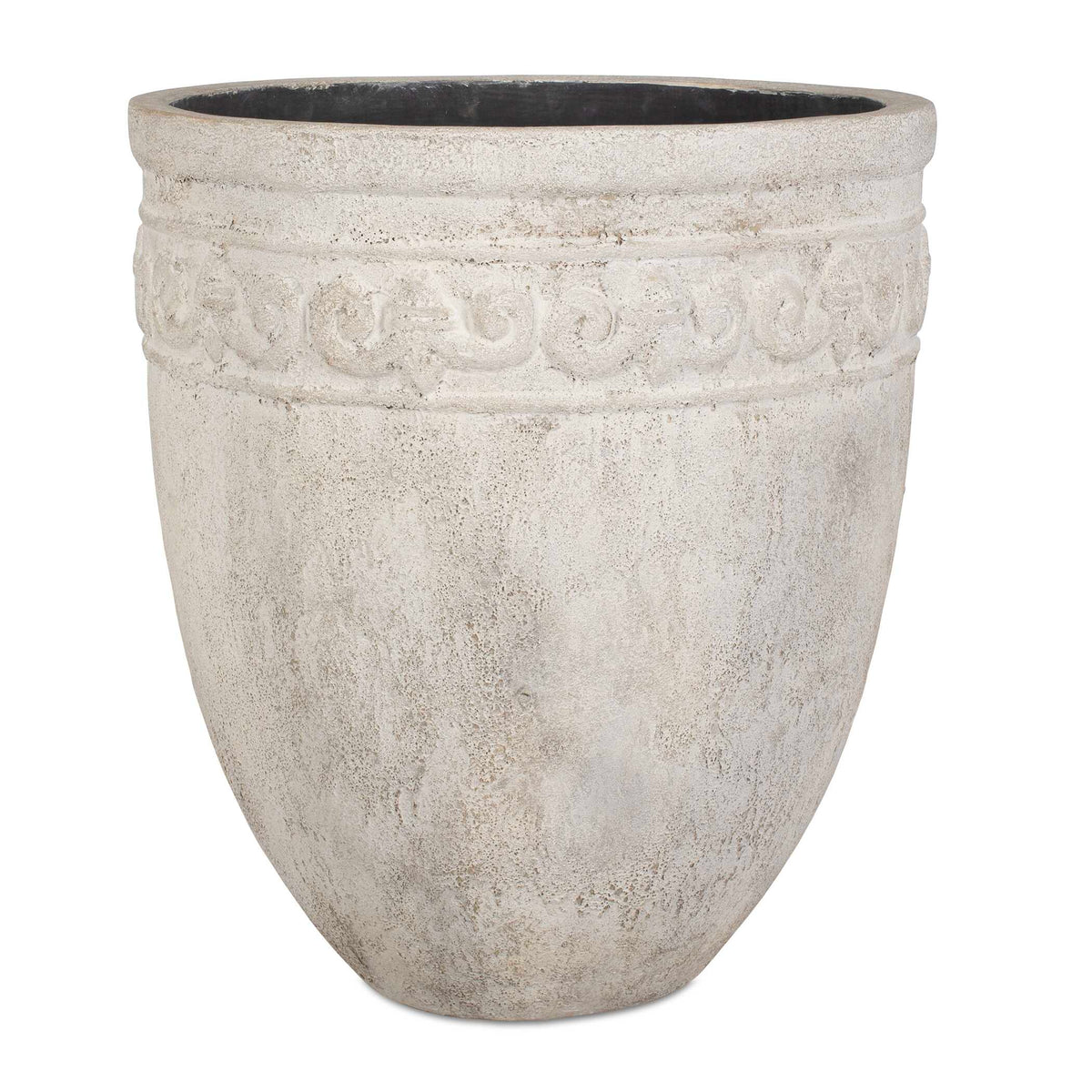 Timeless Terrace White Outdoor Planter - Ornate Home